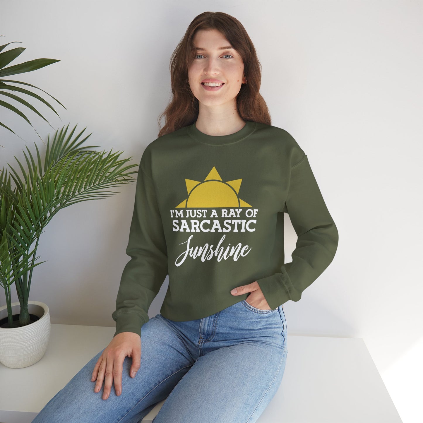 Sarcastic Sunshine Crewneck Sweatshirt