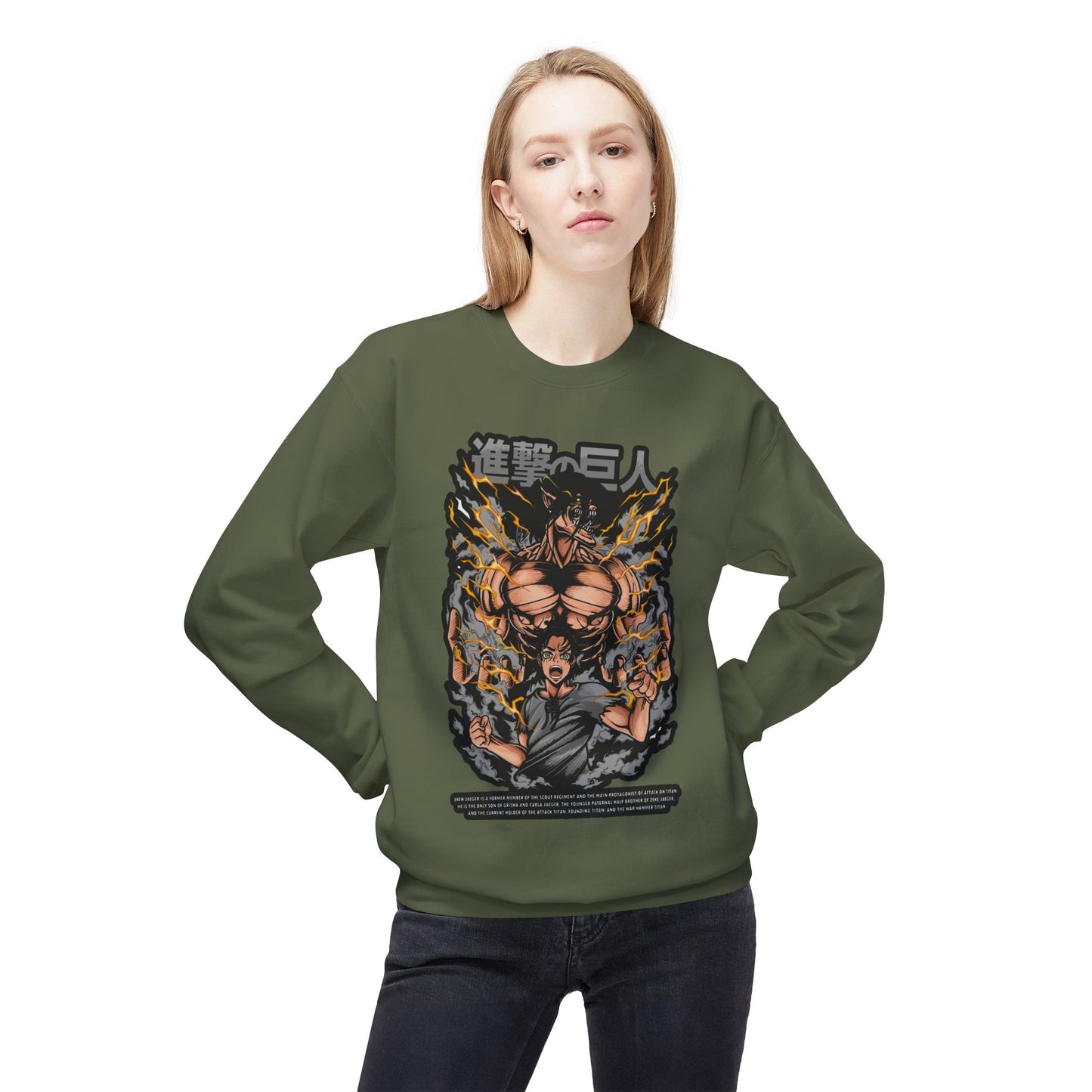 Attack On Titan Unisex Sweatshirt Premium design