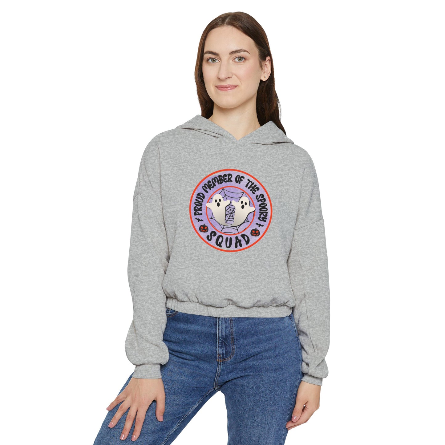 Spooky Squad Women's Cinched Bottom Hoodie