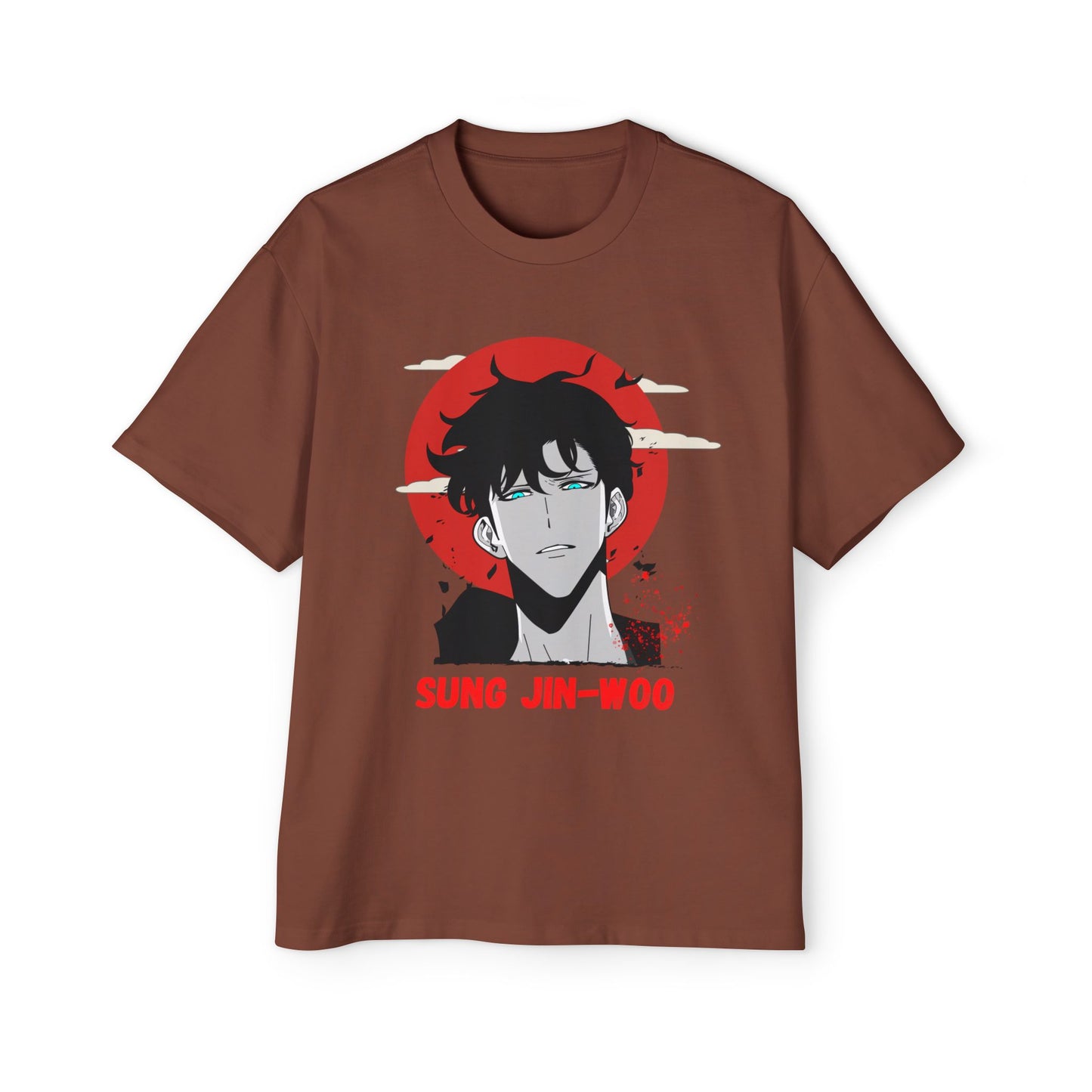 Sung Jin-Woo Graphic Oversized Tee for Anime Fans premium quality