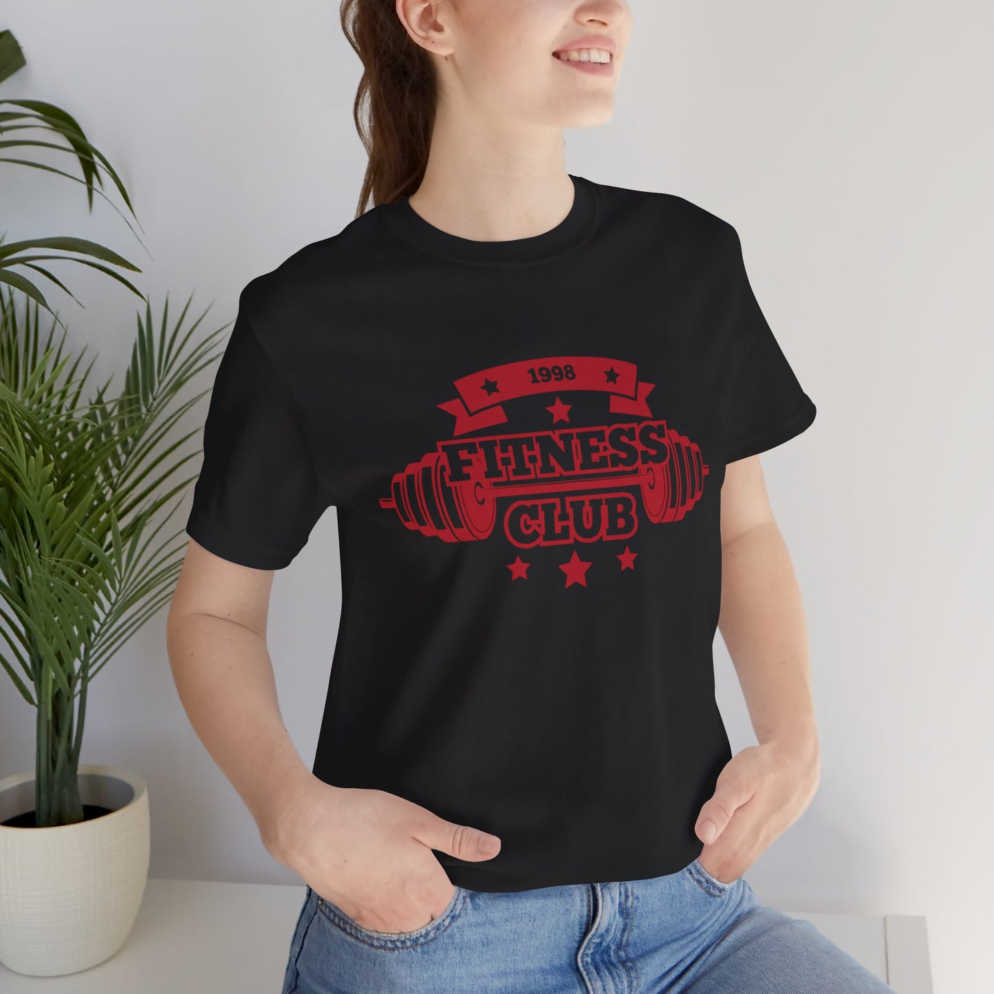 Fitness club Unisex Jersey Short Sleeve Tee