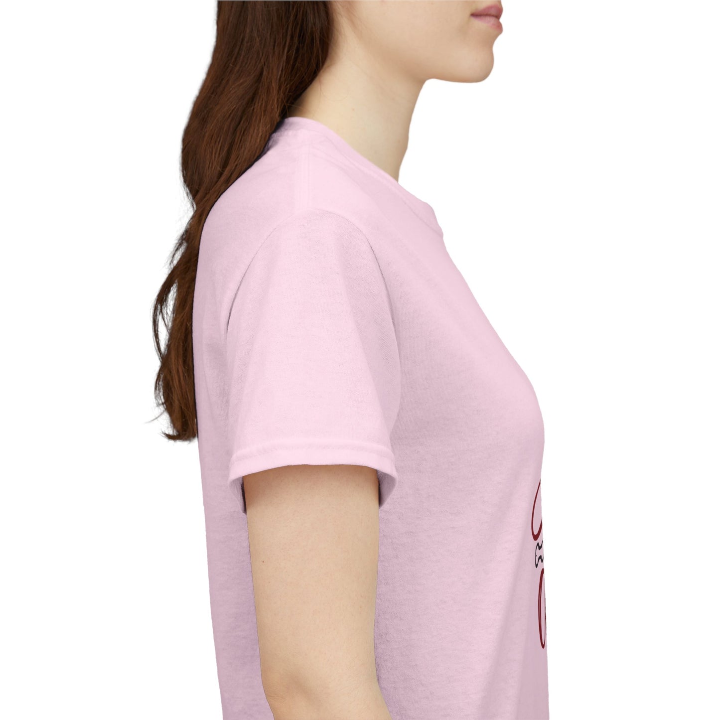 Just a Girl Who Loves Dogs, women Heavy Cotton Tee