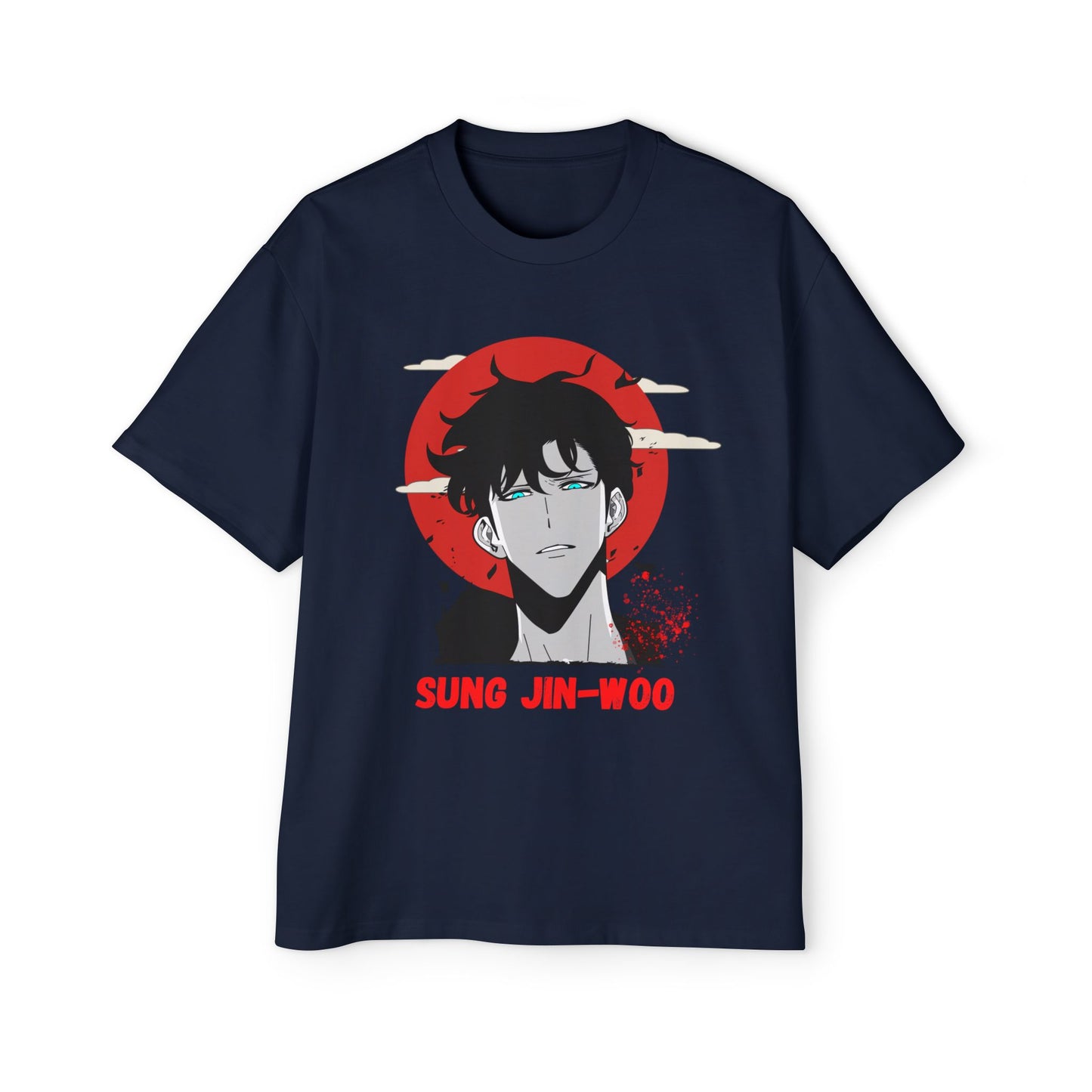 Sung Jin-Woo Graphic Oversized Tee for Anime Fans premium quality