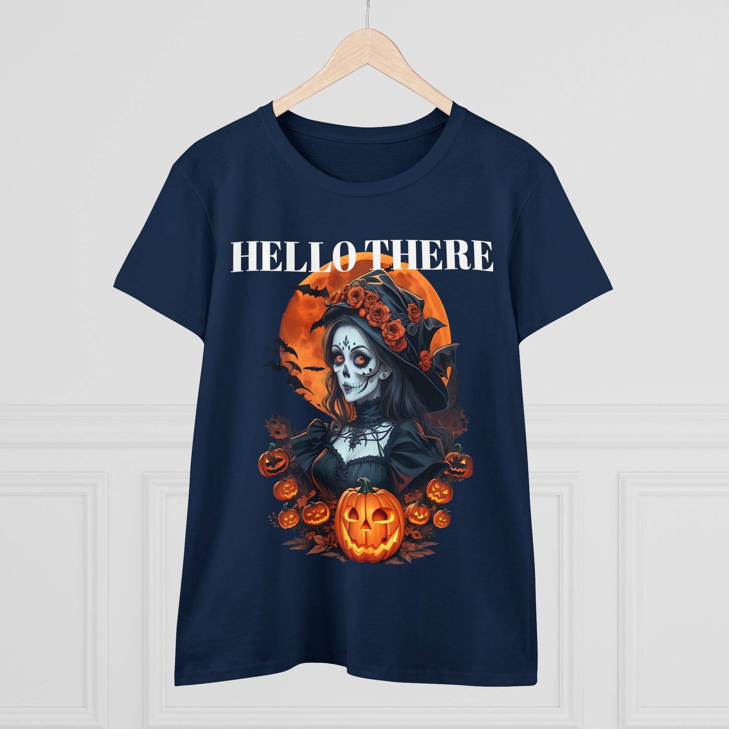 Halloween Women's Midweight Cotton Tee