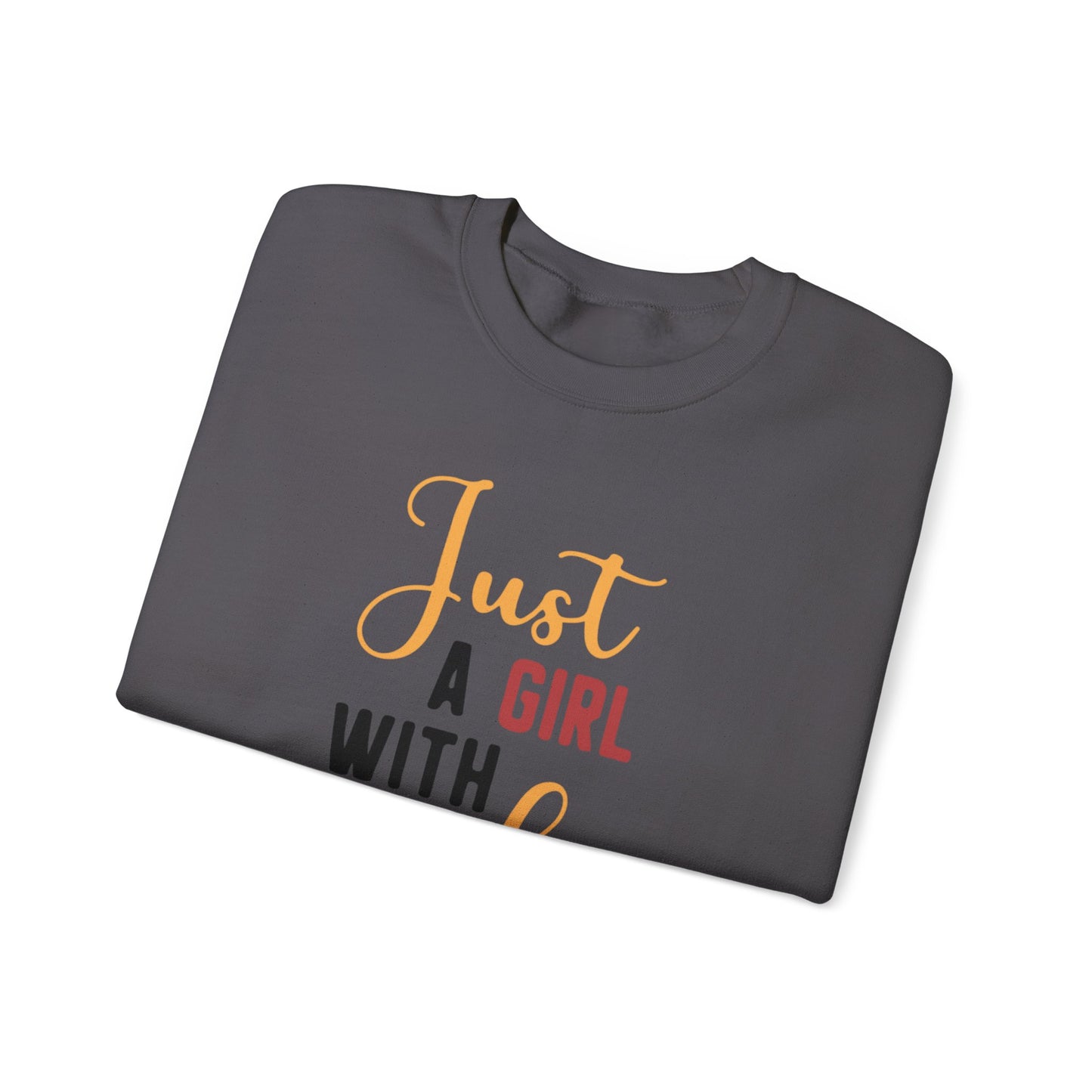 Girl With Goals Heavy Blend™ Crewneck Sweatshirt