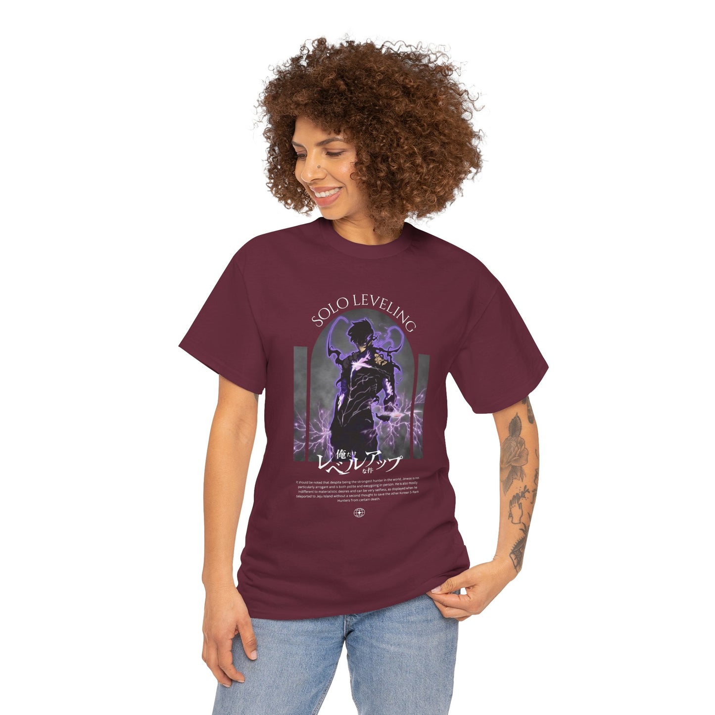 Solo Leveling Unisex Tee heavy cotton