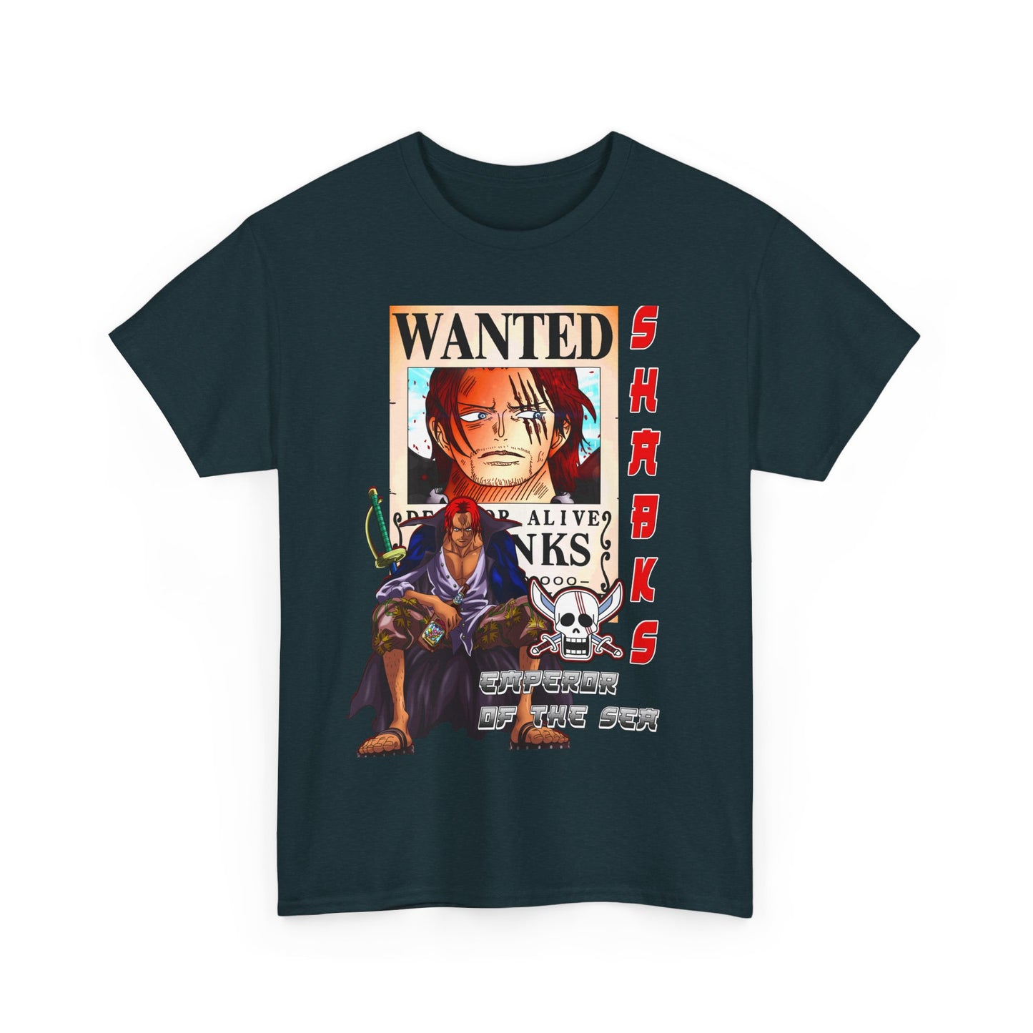 Anime One Piece Shanks Unisex Tee Shirt