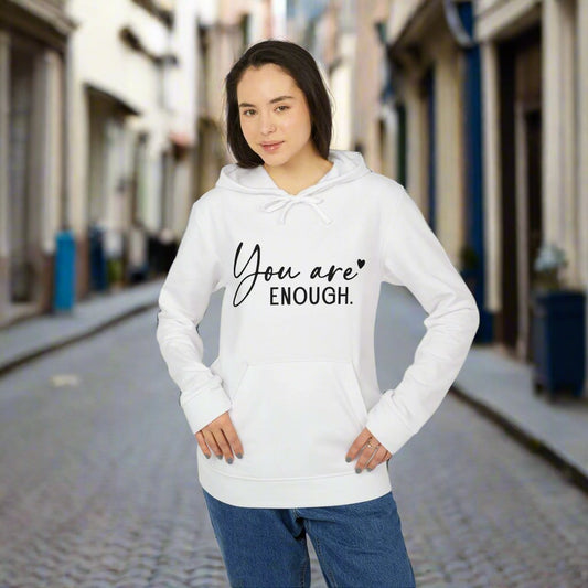 You Are Enough | Adidas Unisex Fleece Hoodie