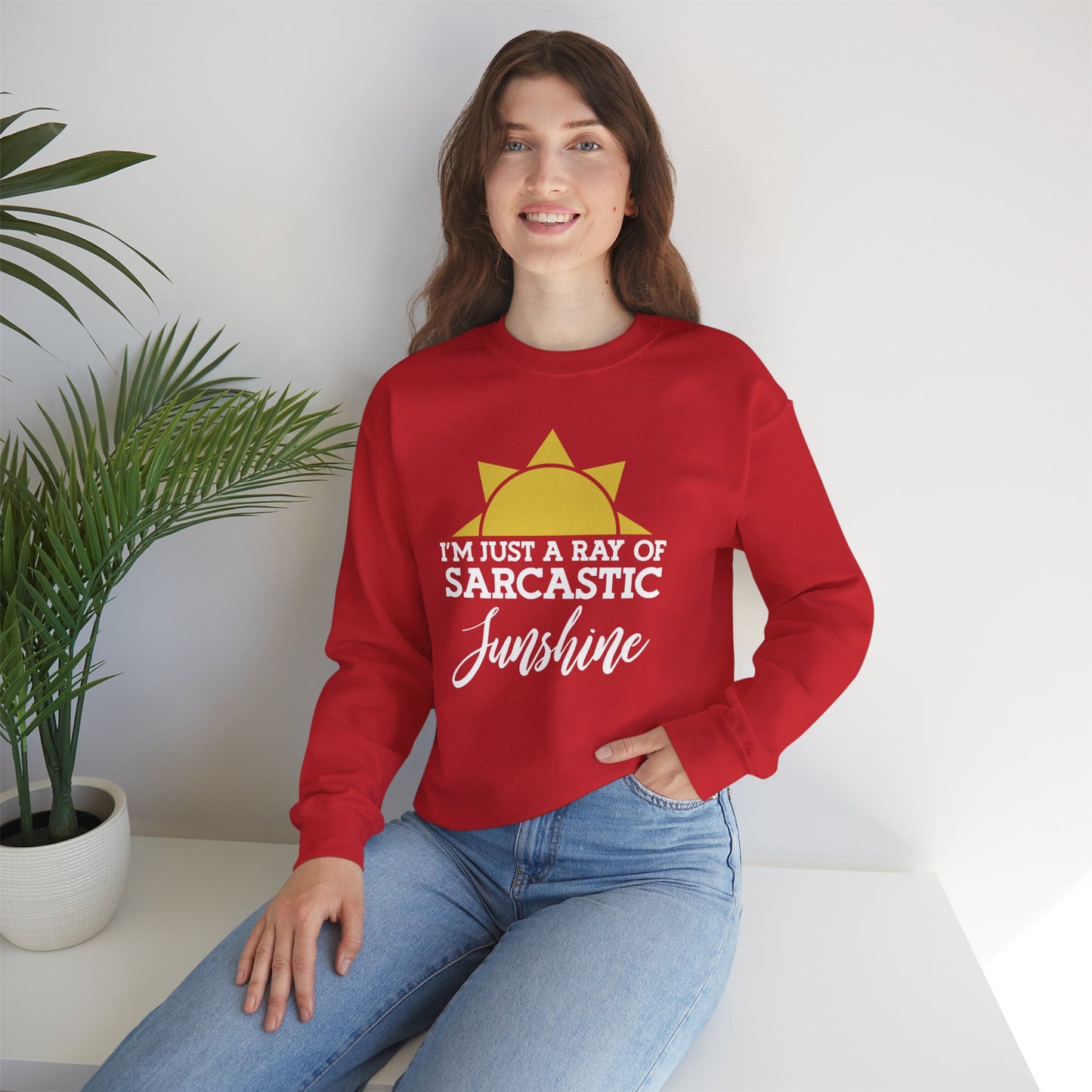 Sarcastic Sunshine Crewneck Sweatshirt