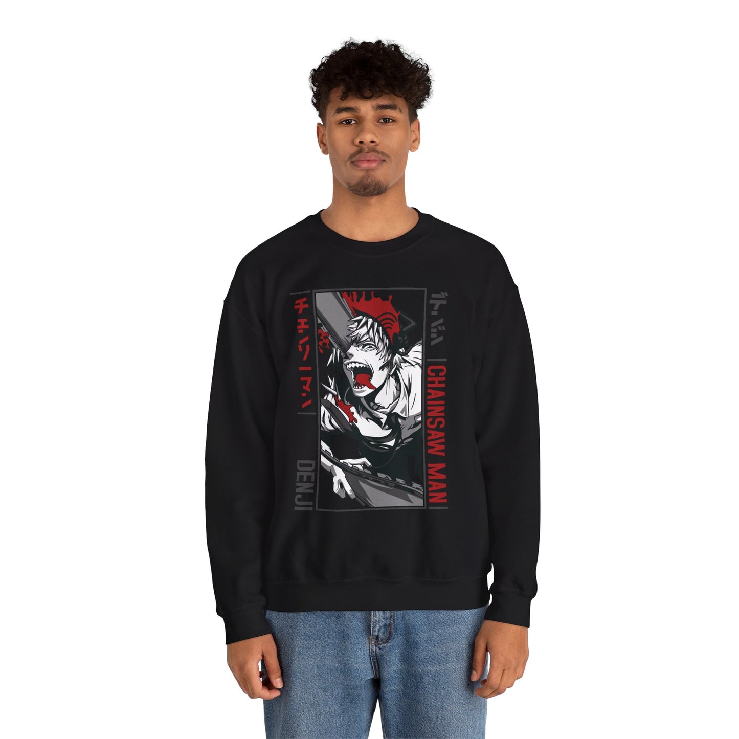 Chainsaw Man Crewneck Unisex Sweatshirt