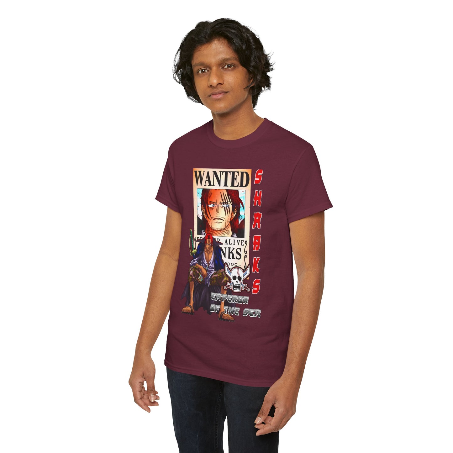 Anime One Piece Shanks Unisex Tee Shirt
