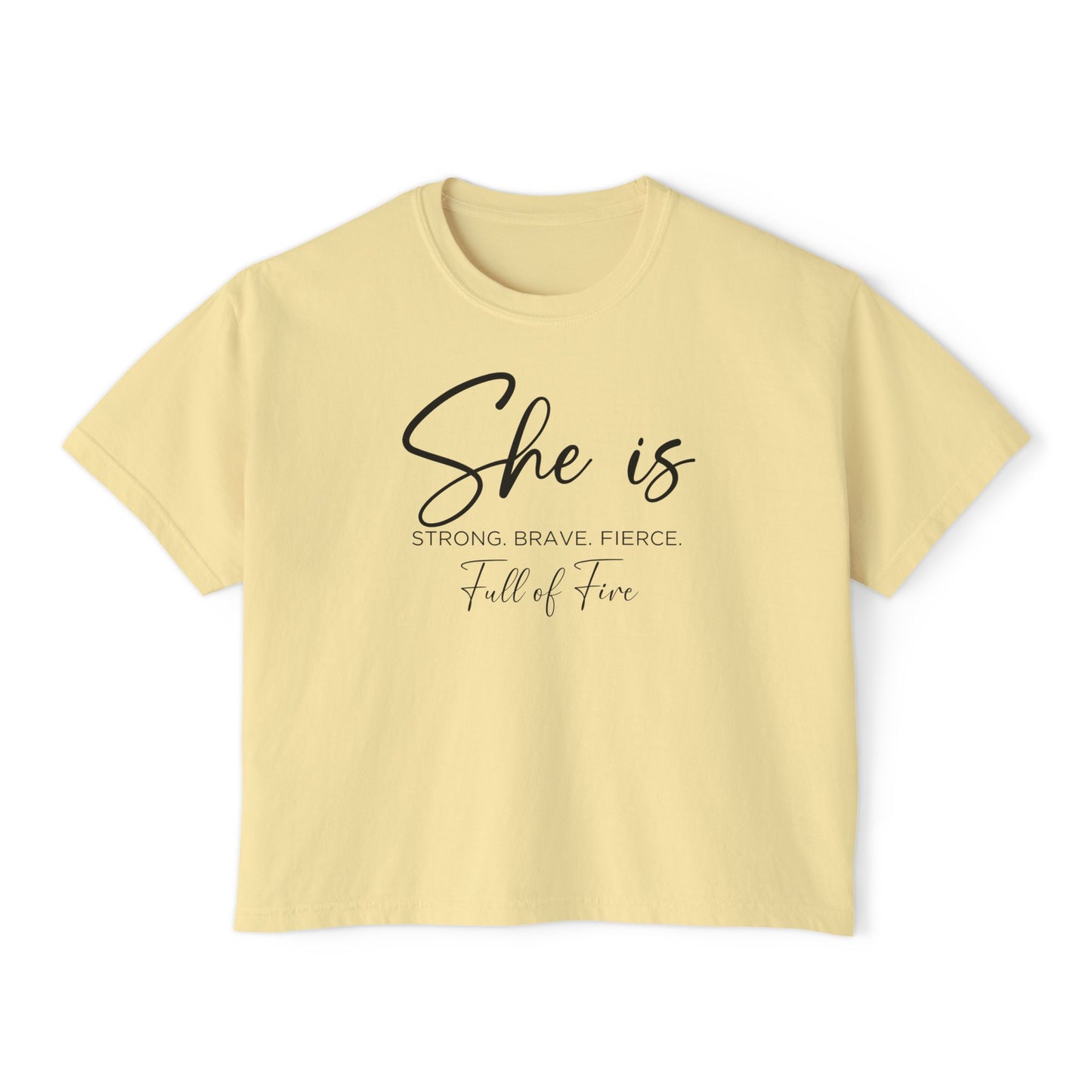 Firey Women's Boxy Tee