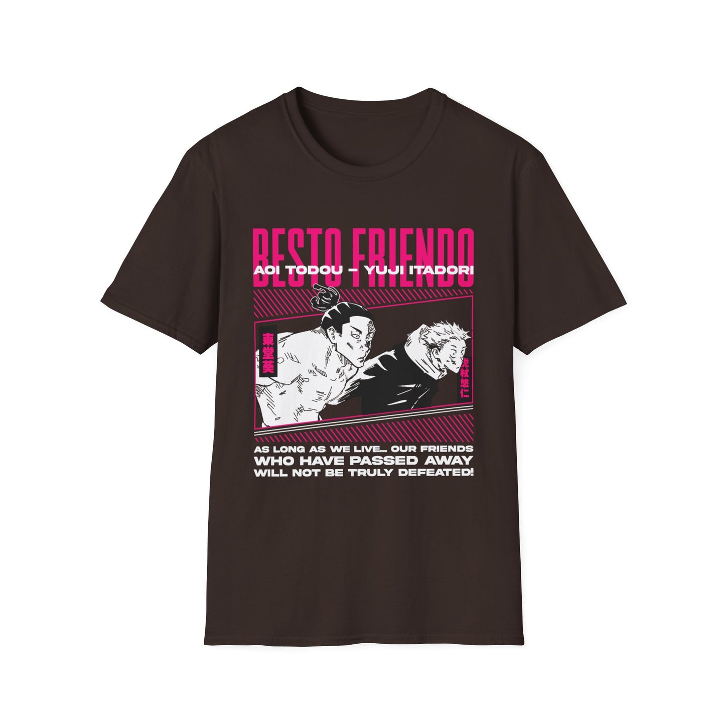 Yuji And Todo Besto Friendo T-Shirt | JJK Merchandise