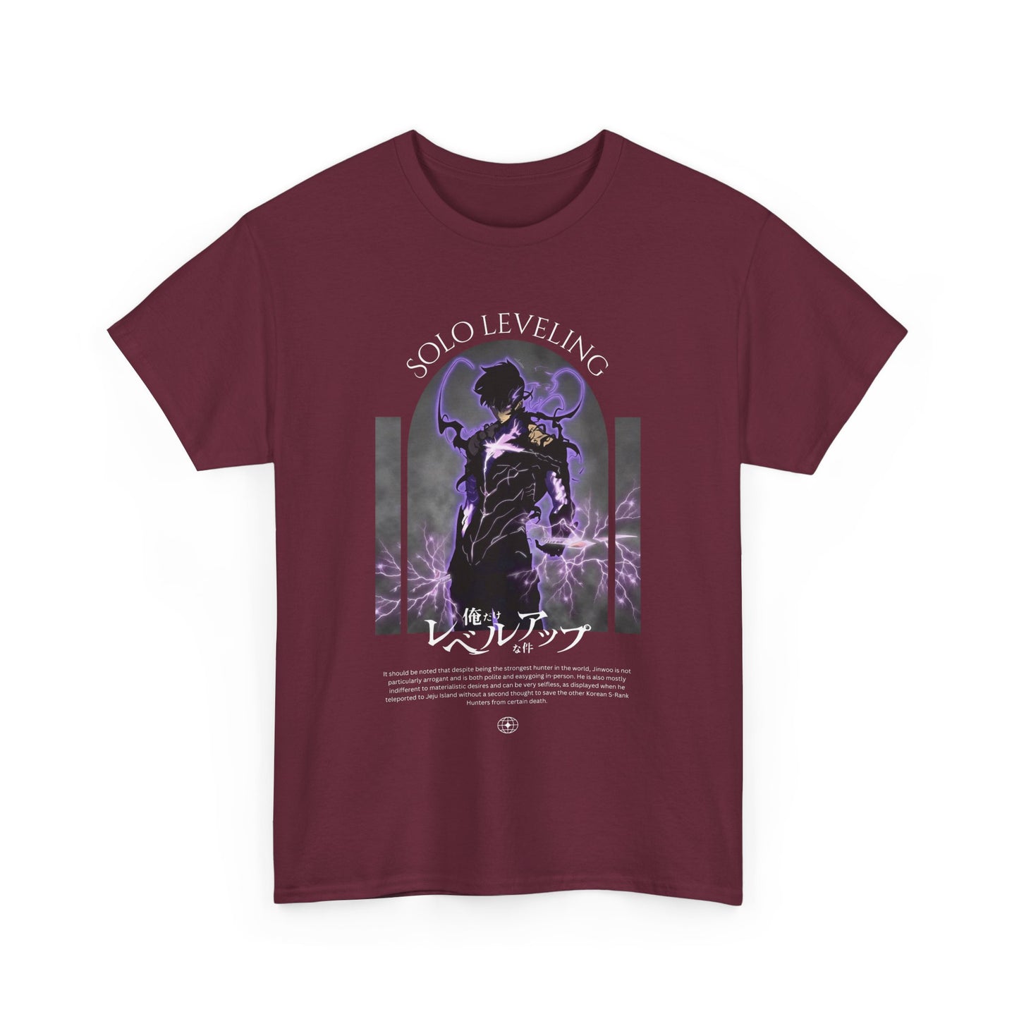 Solo Leveling Unisex Tee heavy cotton