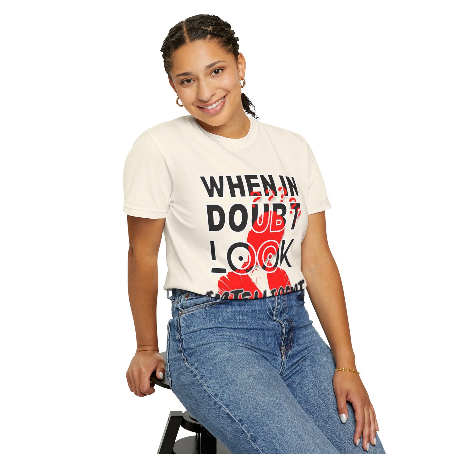 Look Intelligent Unisex Garment-Dyed T-shirt