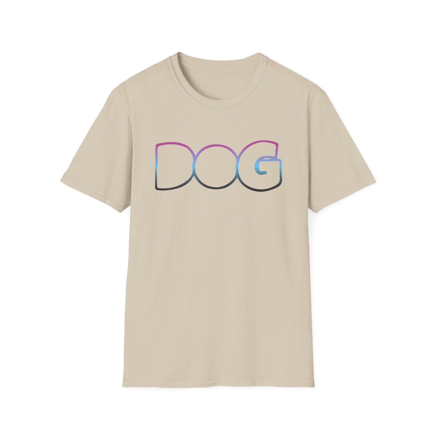 Fun Dog Graphic Unisex Softstyle T-Shirt - Perfect for Pet Lovers