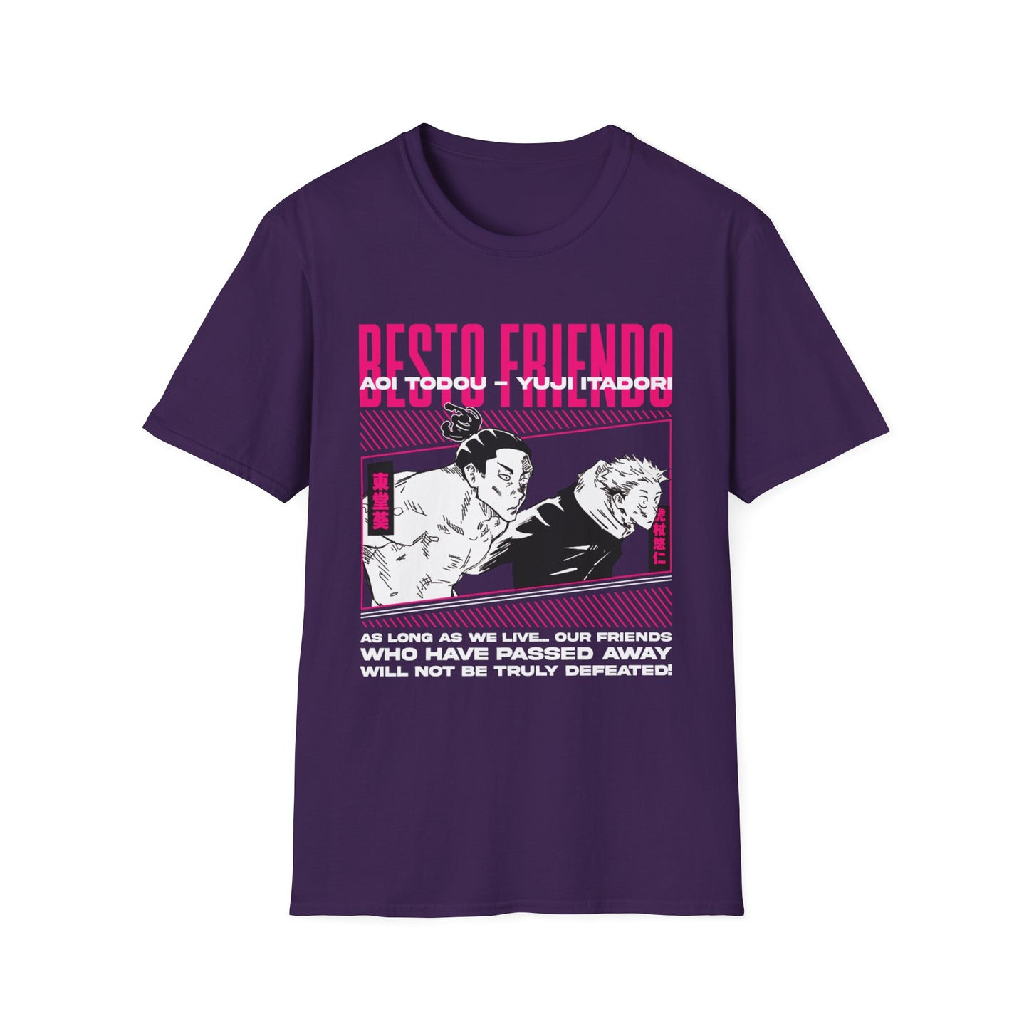 Yuji And Todo Besto Friendo T-Shirt | JJK Merchandise
