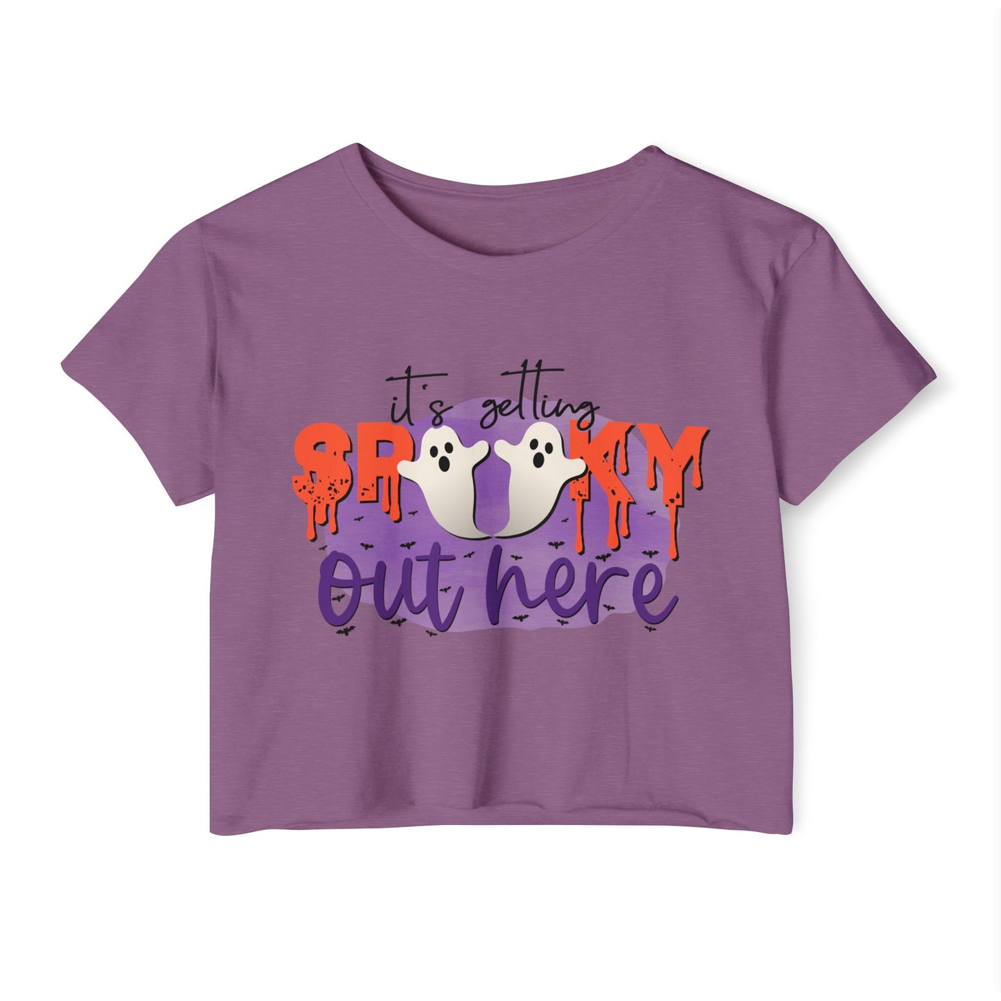 Spooky Halloween Women's Festival Crop Top