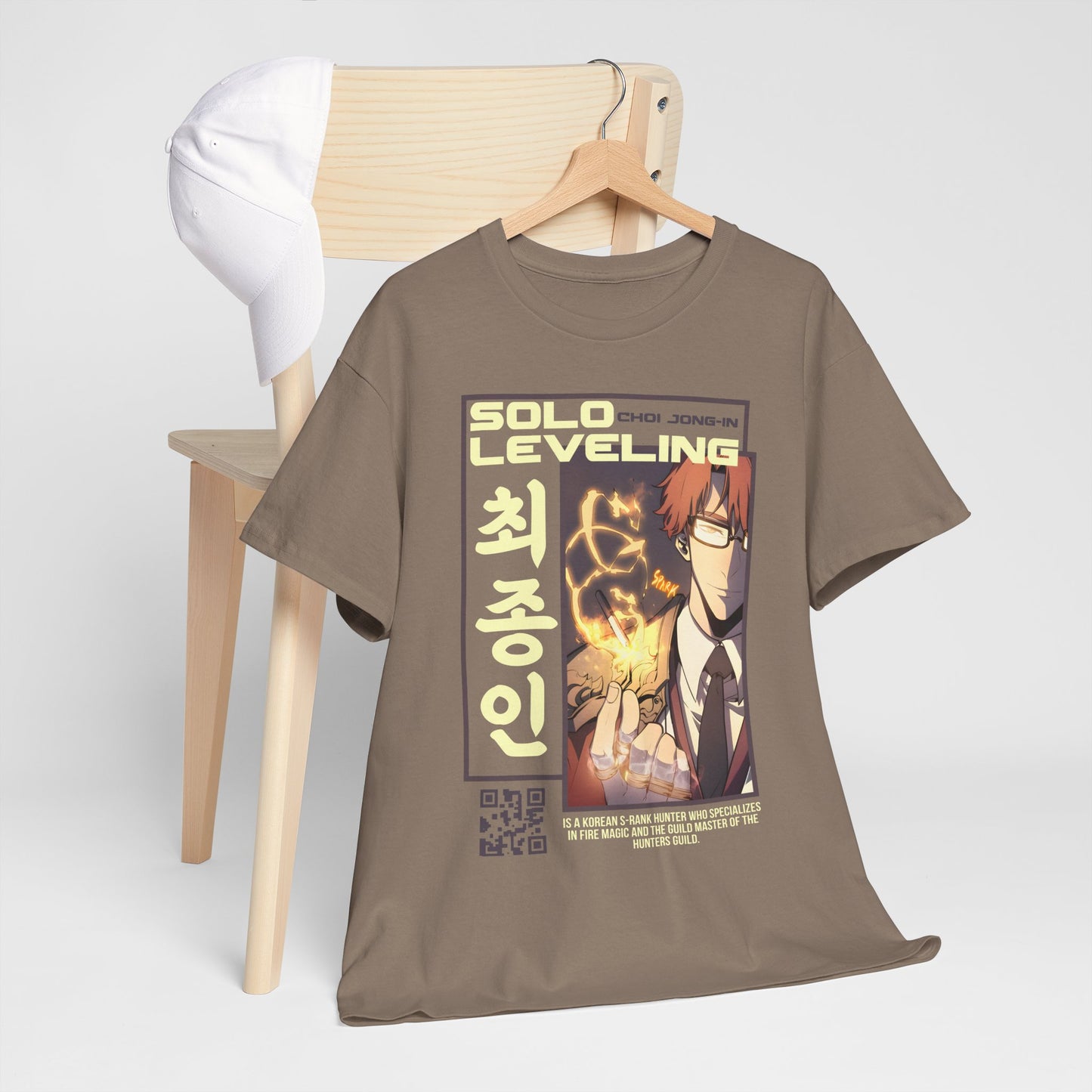 Solo Leveling Graphic Tee - Unisex Heavy Cotton T-Shirt
