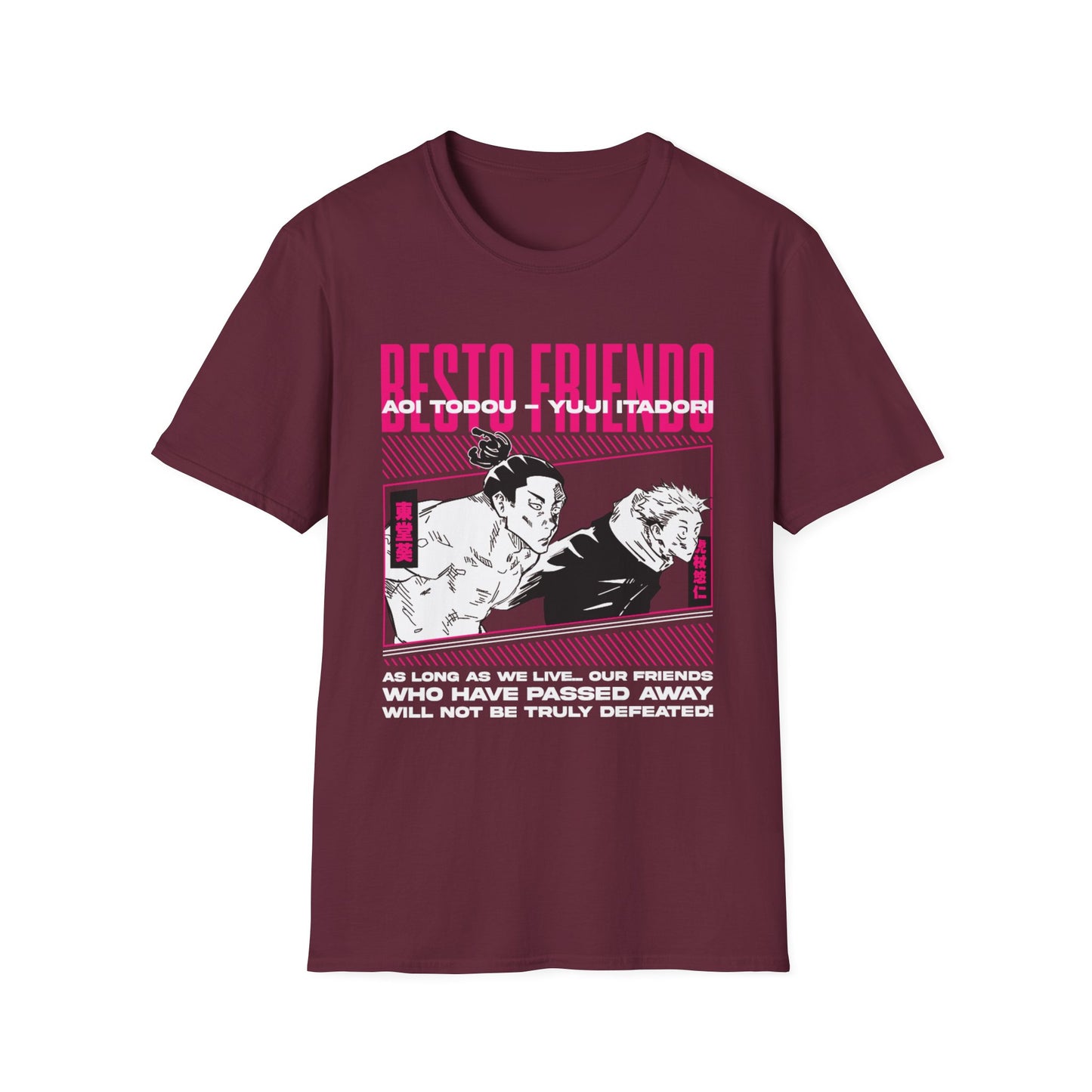 Yuji And Todo Besto Friendo T-Shirt | JJK Merchandise