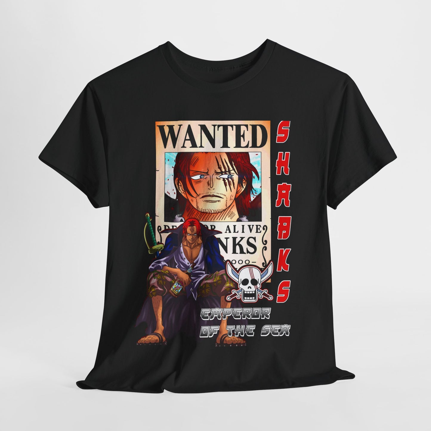Anime One Piece Shanks Unisex Tee Shirt