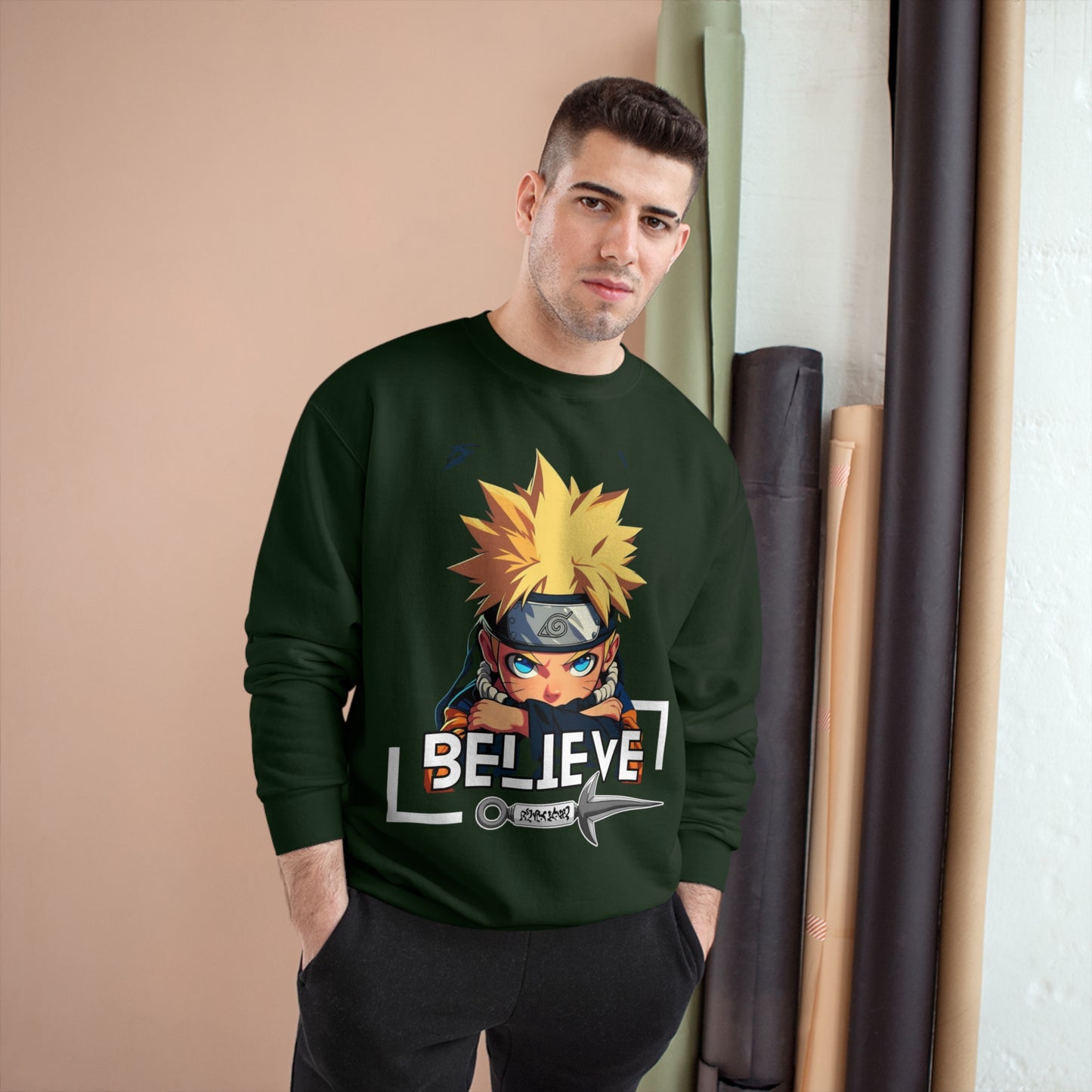 Naruto 'Believe' Sweatshirt