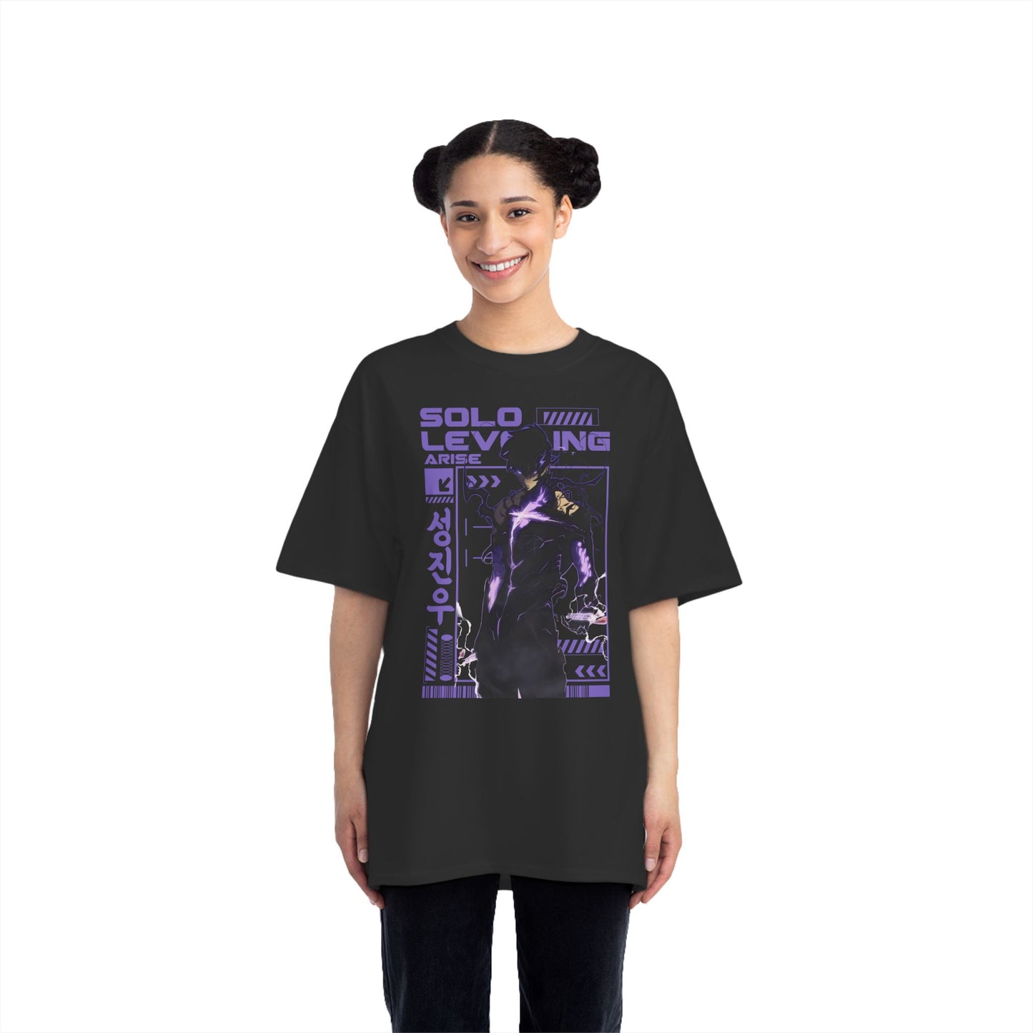 Solo Leveling Arise Beefy-T® Short-Sleeve T-Shirt - Stylish Graphic Tee for Anime Fans
