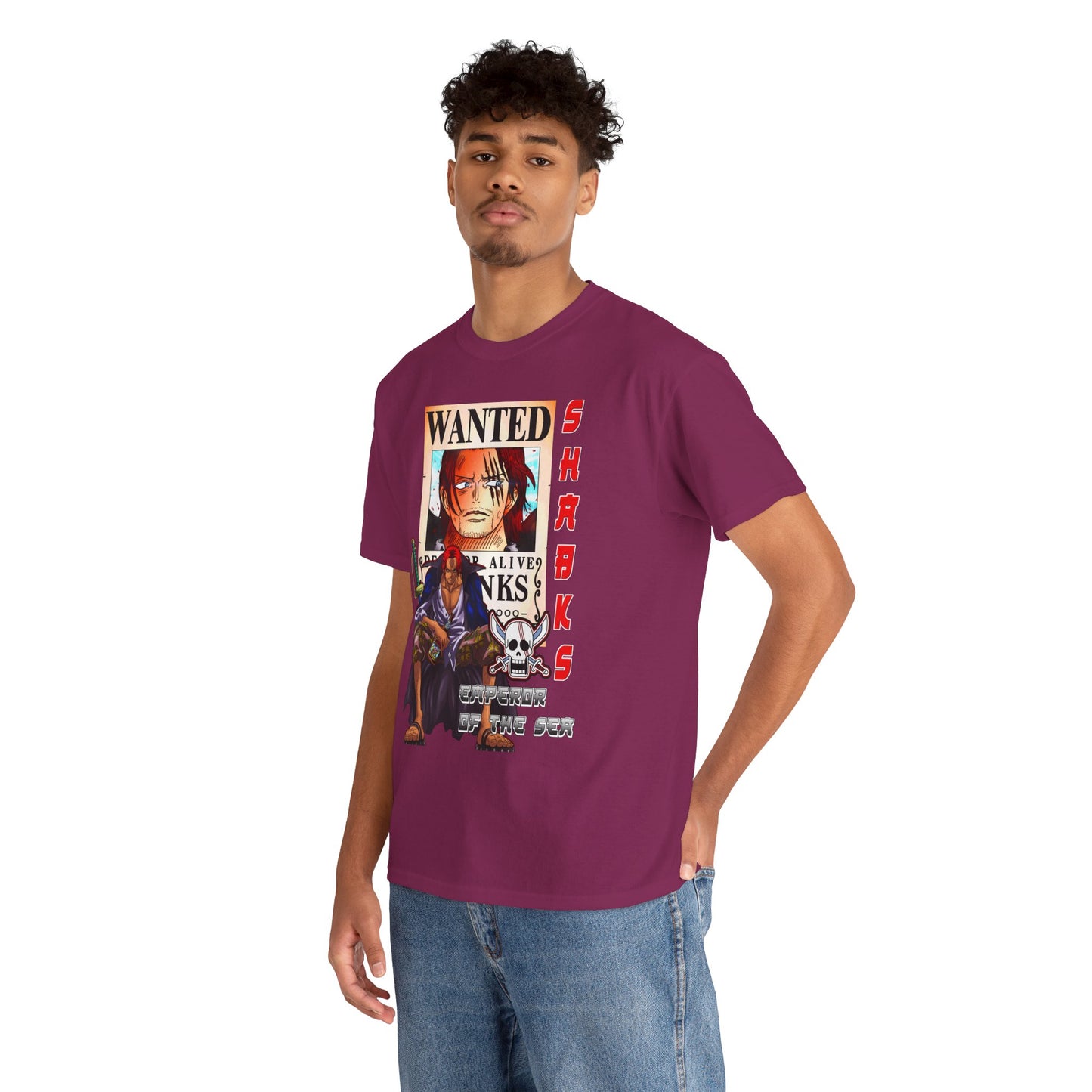 Anime One Piece Shanks Unisex Tee Shirt