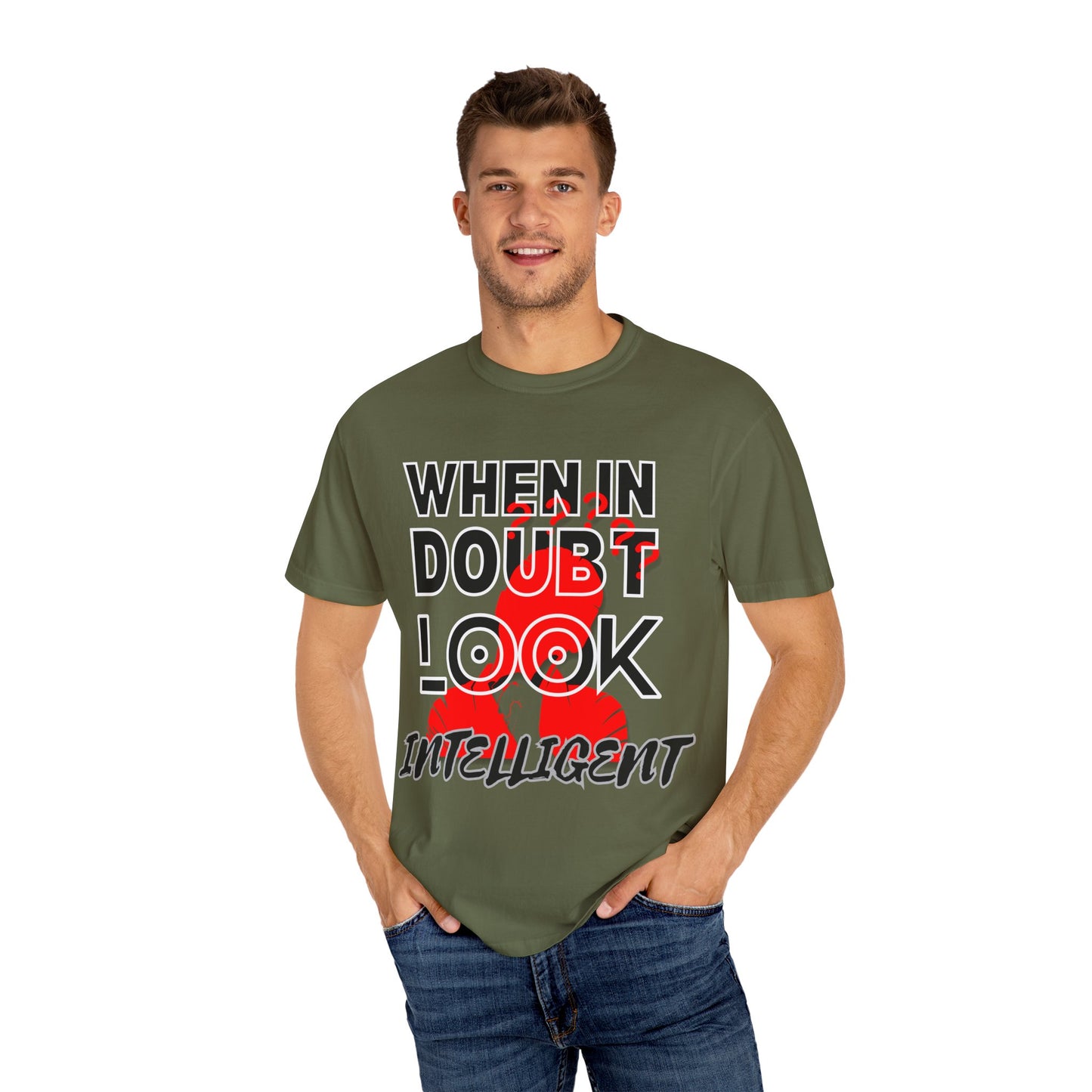 Look Intelligent Unisex Garment-Dyed T-shirt