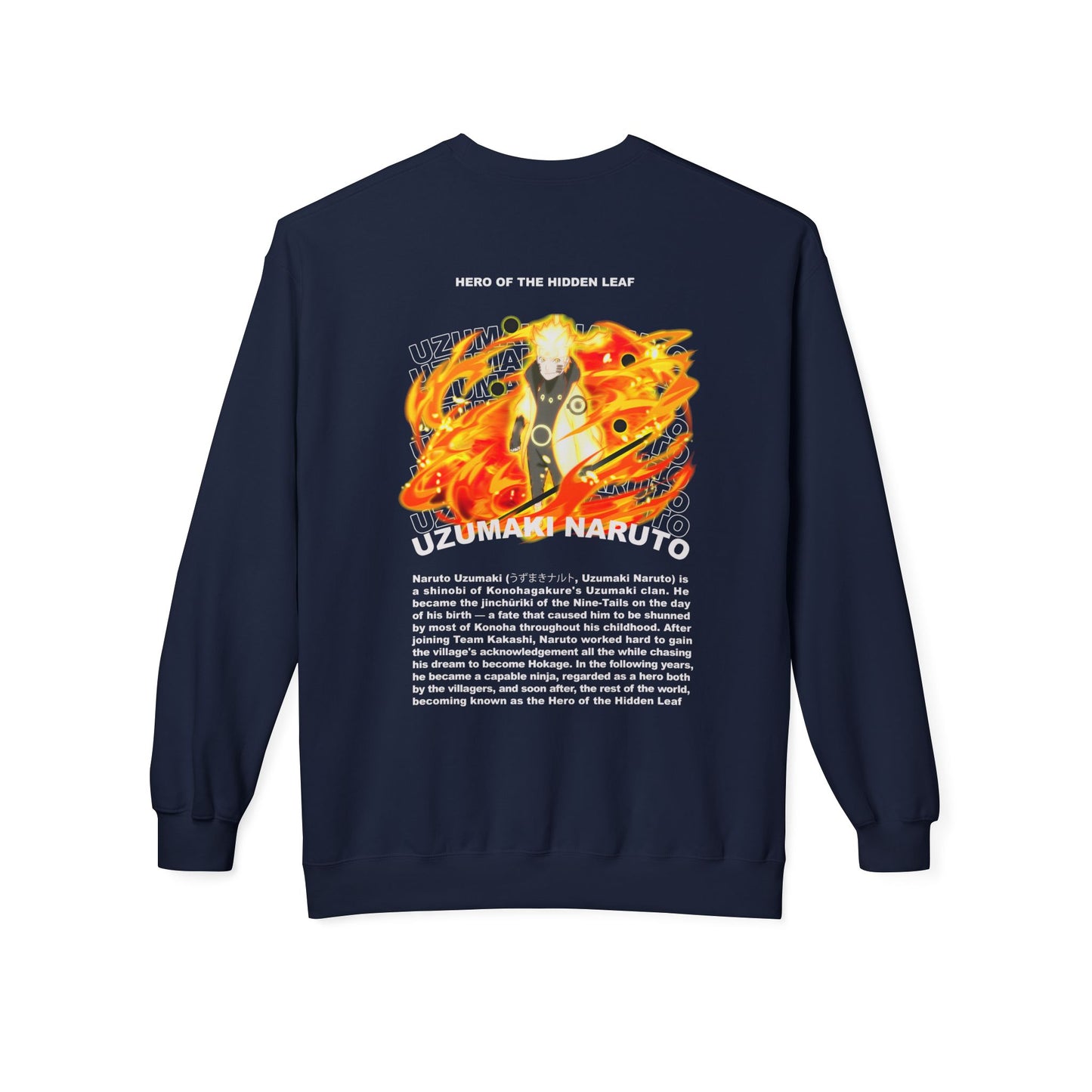 Naruto Unisex Softstyle Fleece Sweatshirt