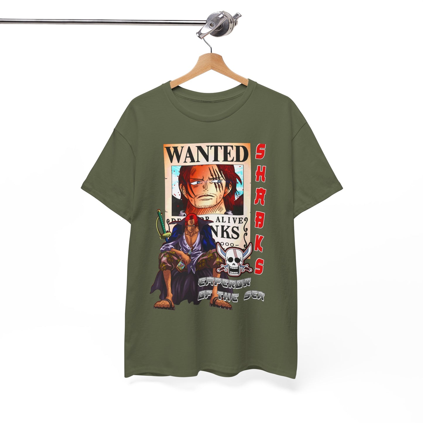Anime One Piece Shanks Unisex Tee Shirt