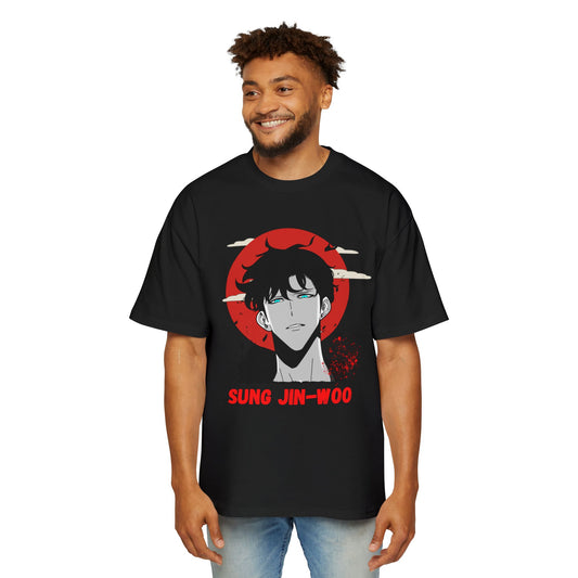 Sung Jin-Woo Graphic Oversized Tee for Anime Fans premium quality
