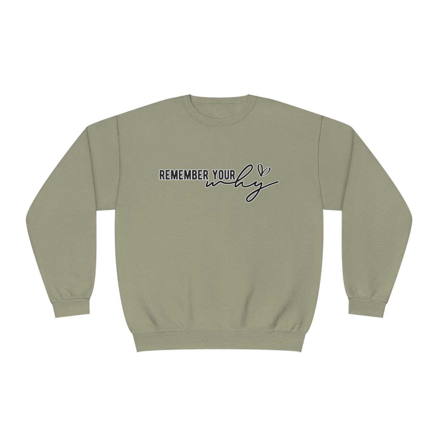 Women Crewneck Sweatshirt - Remember Your Why NuBlend®