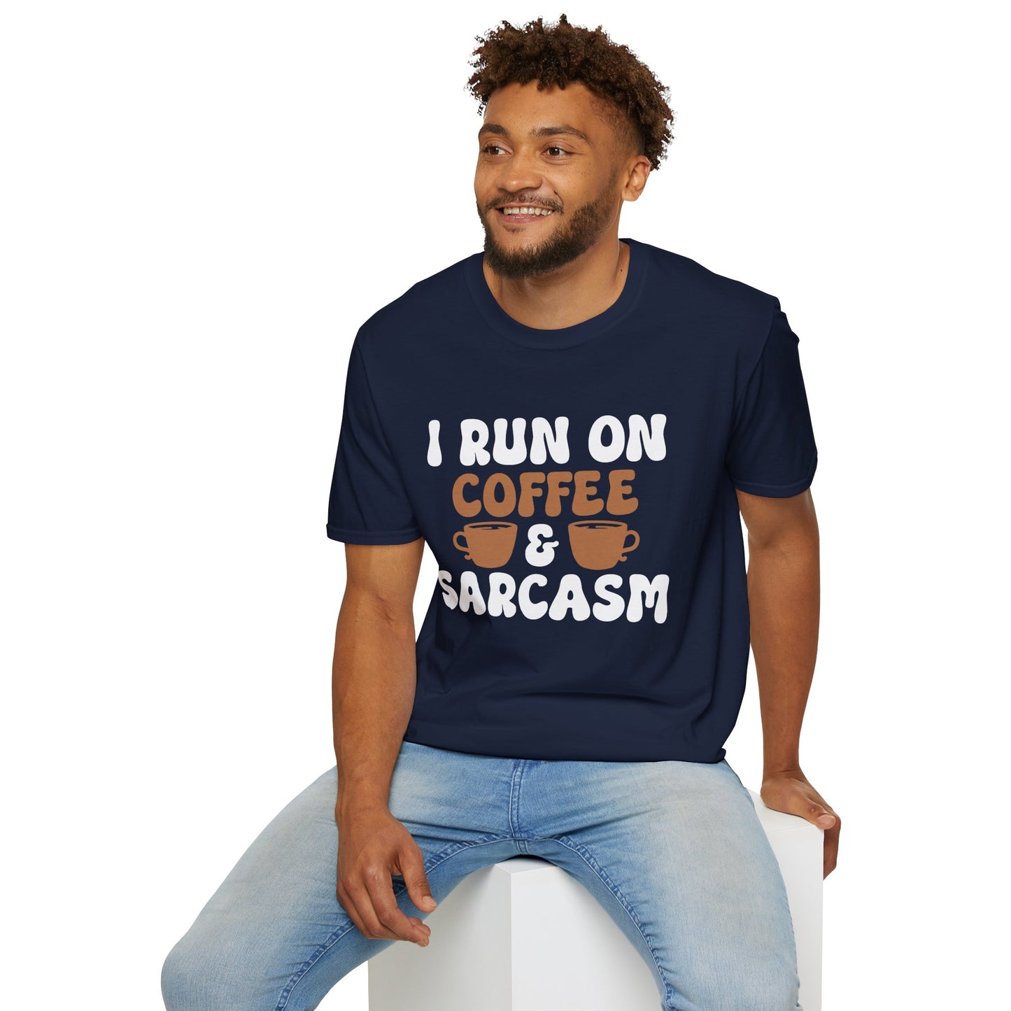 Sarcasm And Coffee Unisex T-Shirt