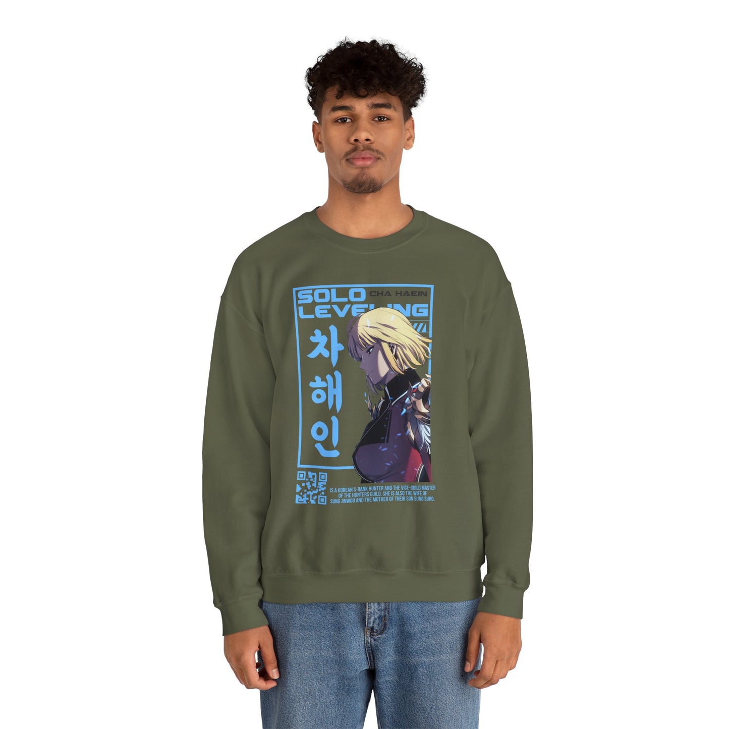 Solo Leveling Cha Hae Unisex Heavy Sweatshirt