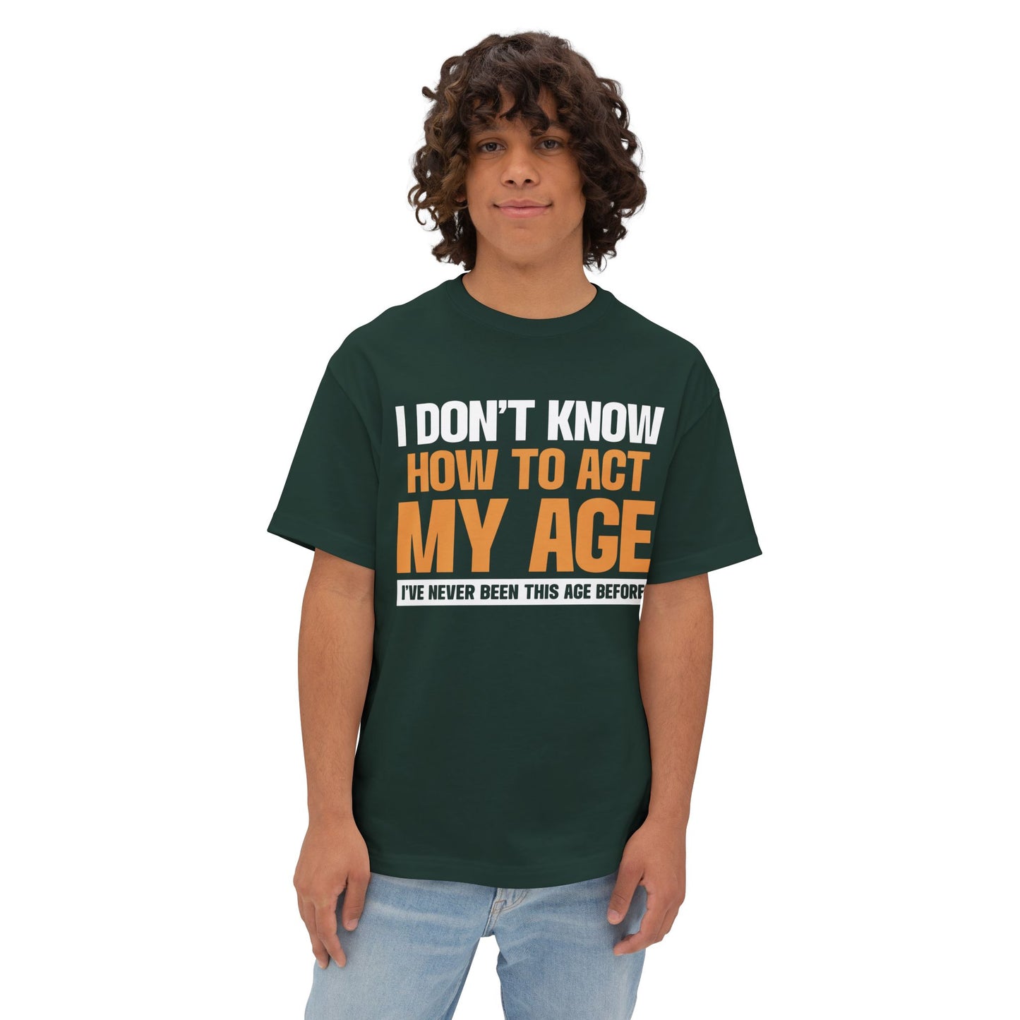 Sarcastic Unisex Oversized Boxy Tee
