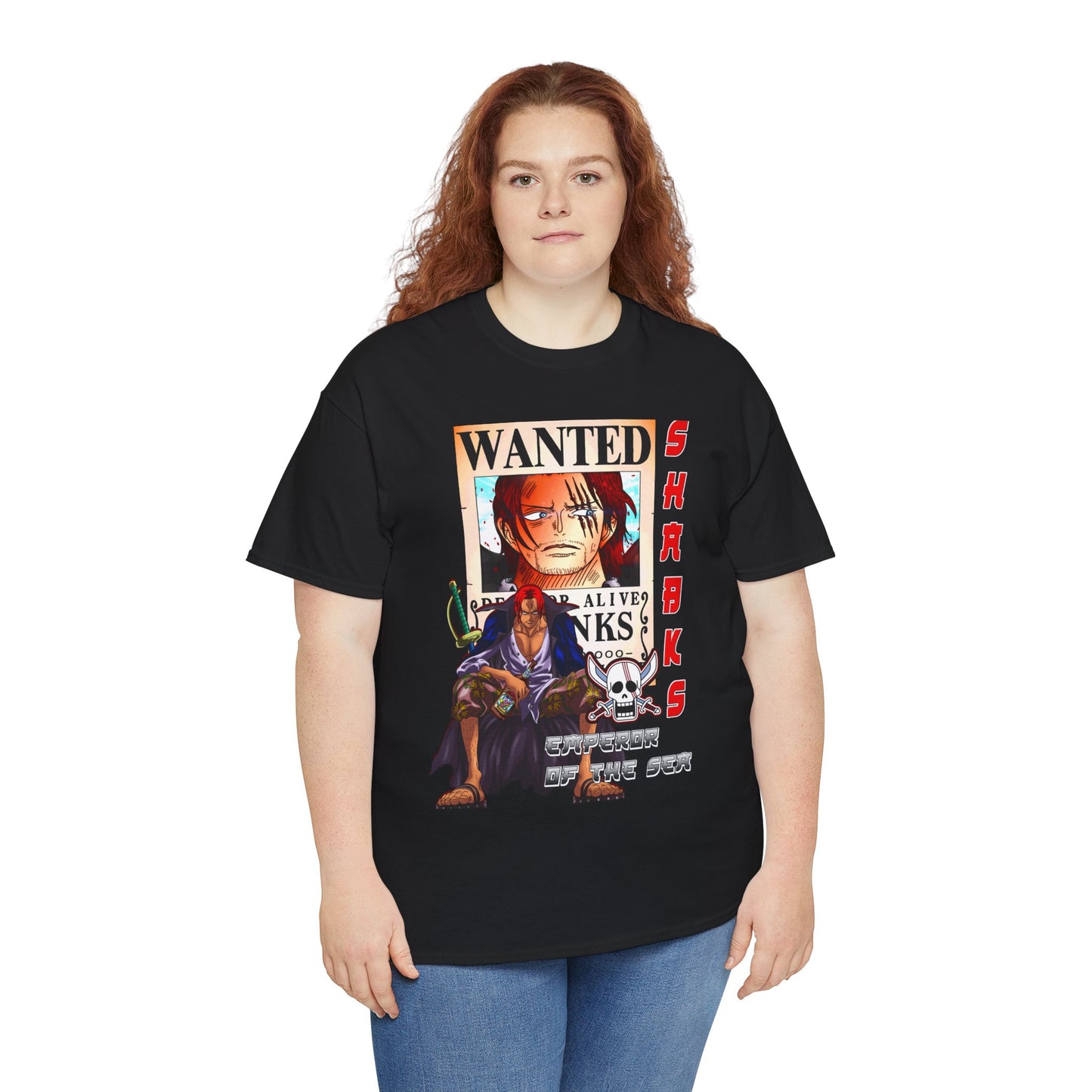 Anime One Piece Shanks Unisex Tee Shirt