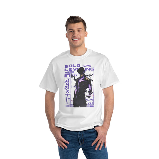 Solo Leveling Arise Beefy-T® Short-Sleeve T-Shirt - Stylish Graphic Tee for Anime Fans