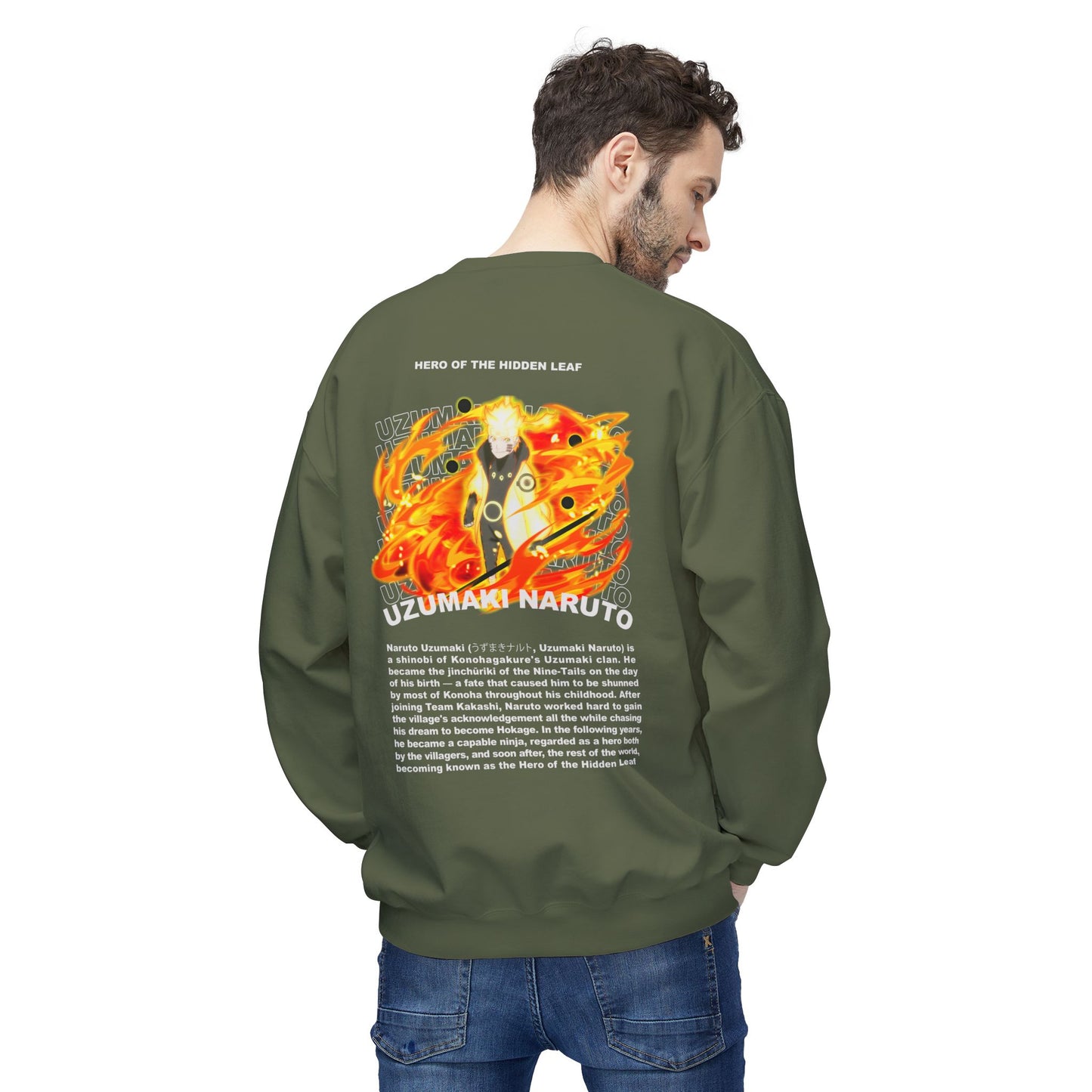 Naruto Unisex Softstyle Fleece Sweatshirt
