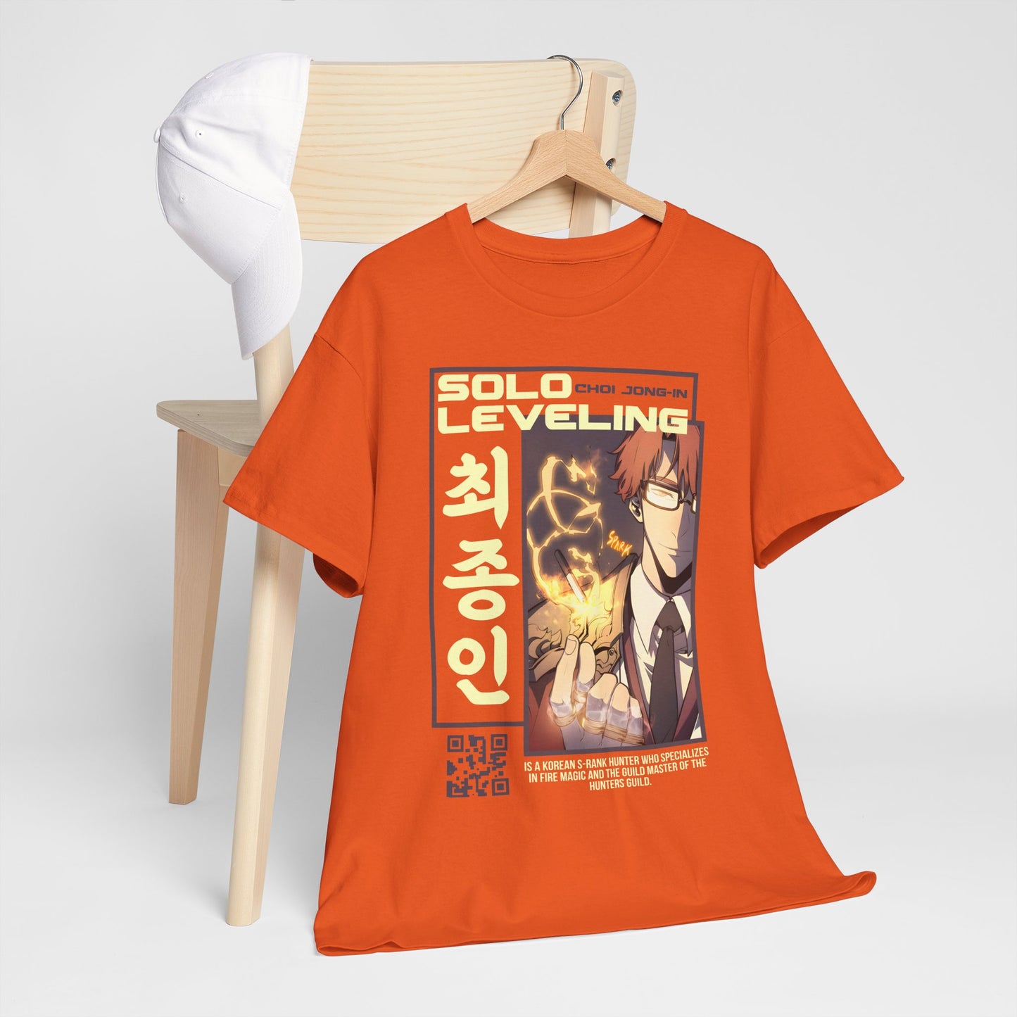 Solo Leveling Graphic Tee - Unisex Heavy Cotton T-Shirt