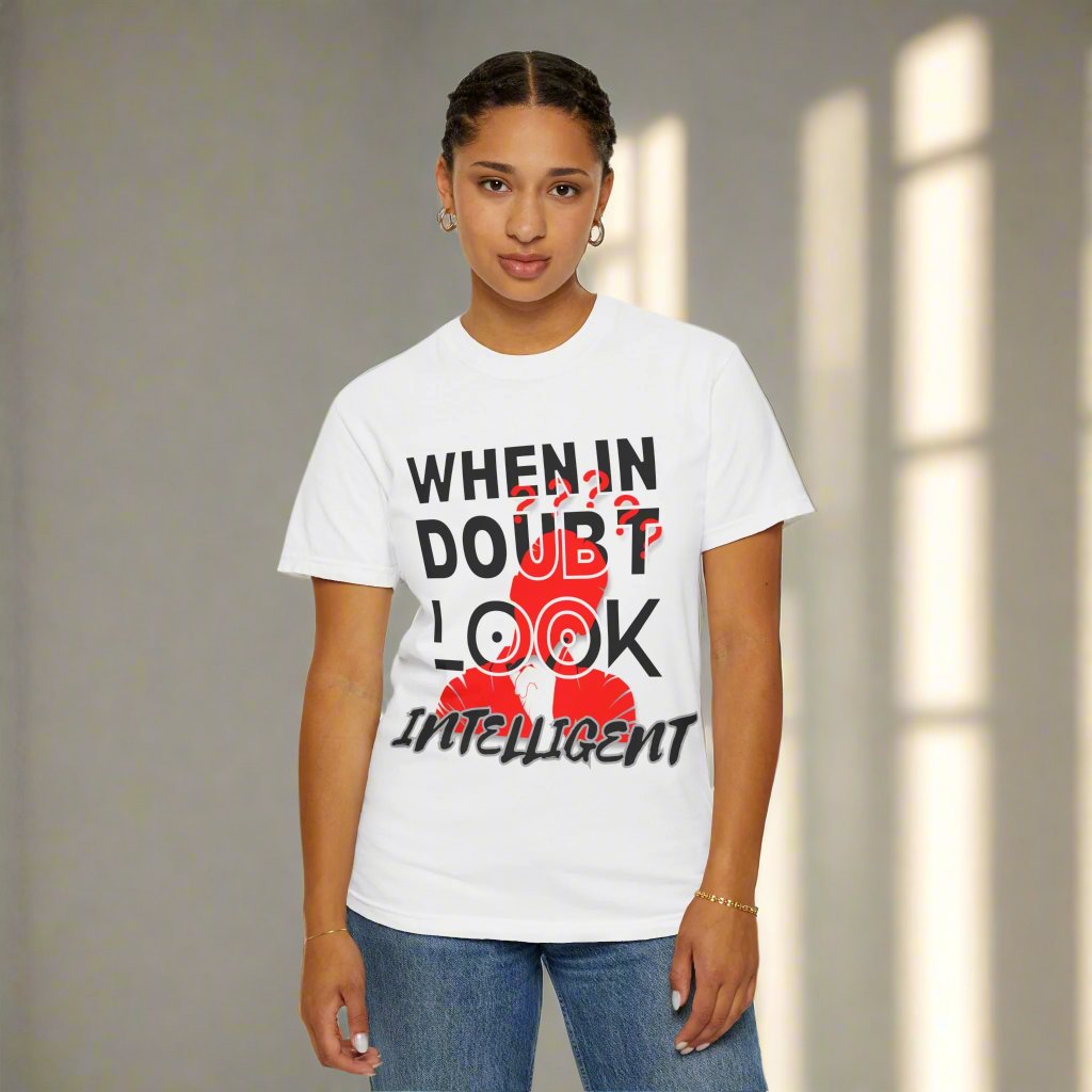 Look Intelligent Unisex Garment-Dyed T-shirt