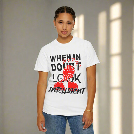 Look Intelligent Unisex Garment-Dyed T-shirt