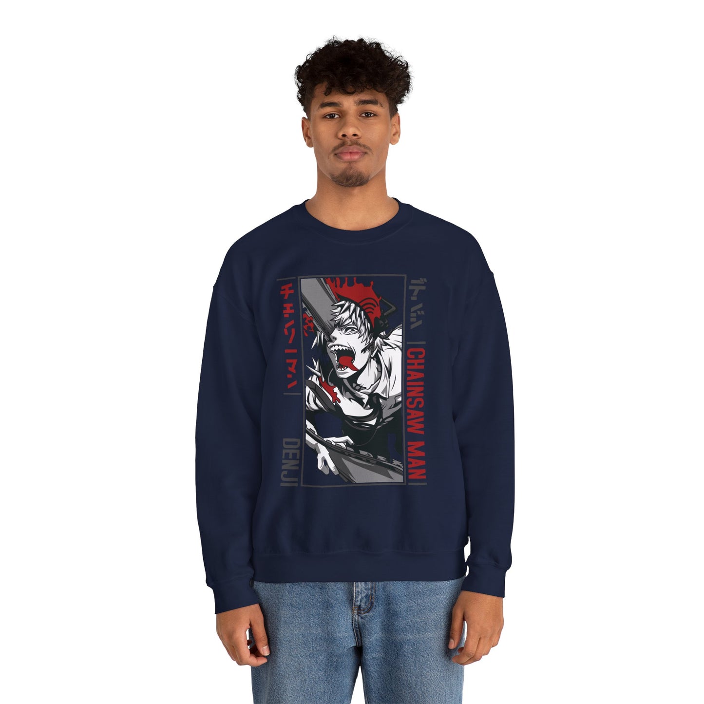 Chainsaw Man Crewneck Unisex Sweatshirt