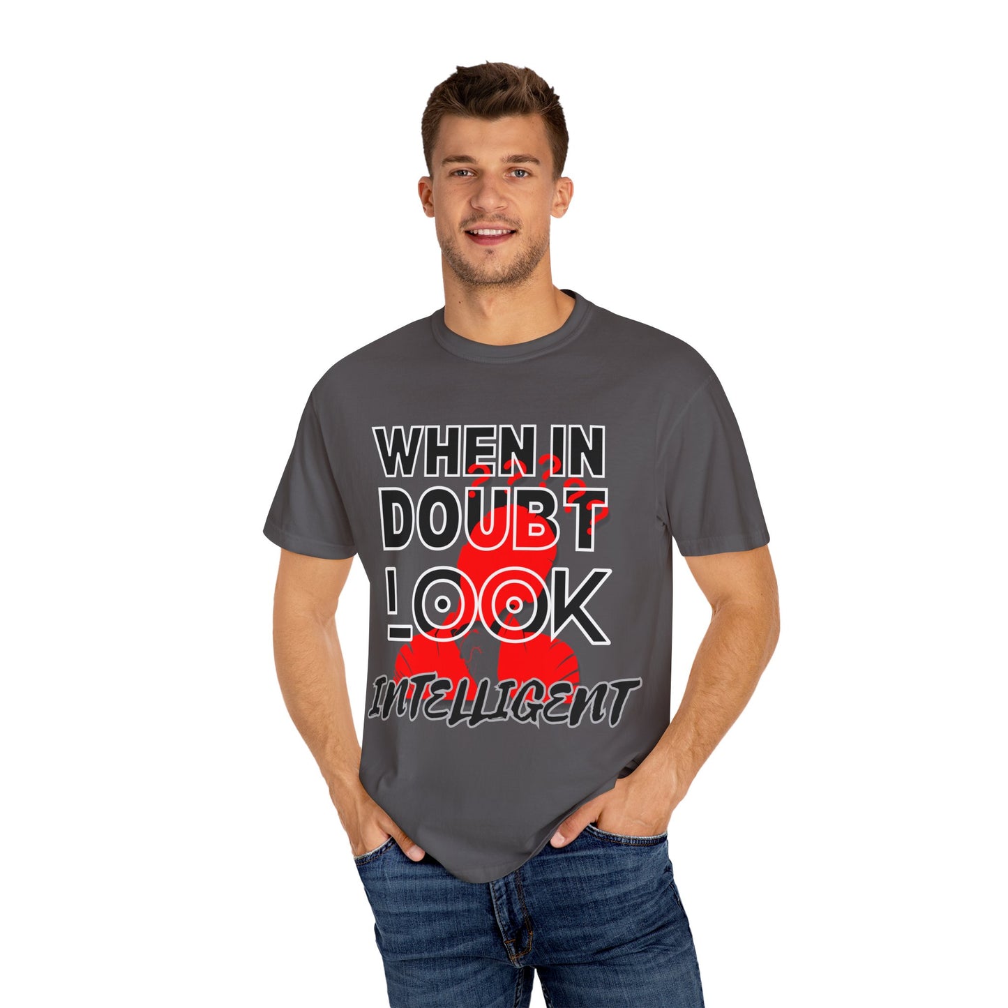 Look Intelligent Unisex Garment-Dyed T-shirt