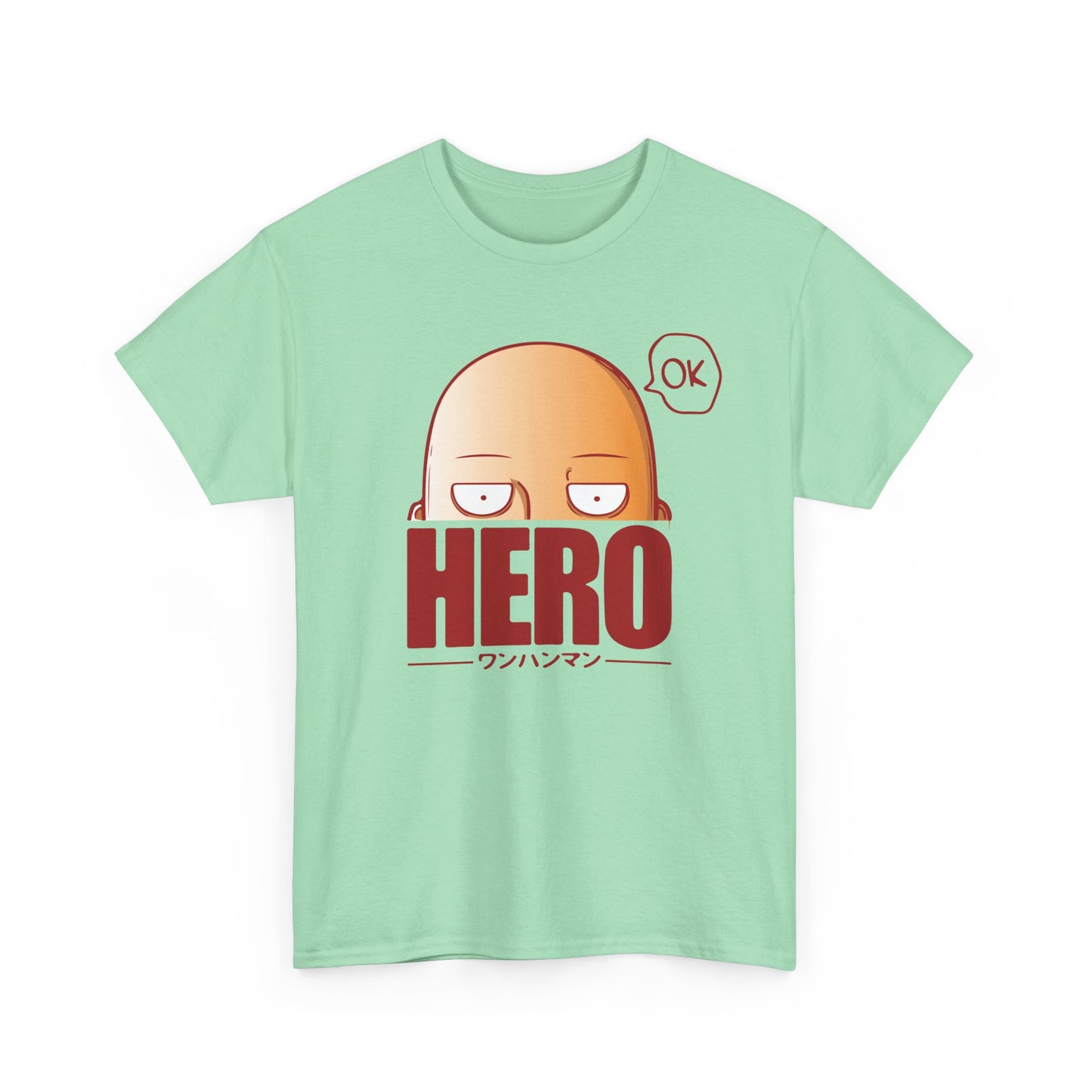 Hero Unisex Heavy Cotton Tee - One Punch Man Design