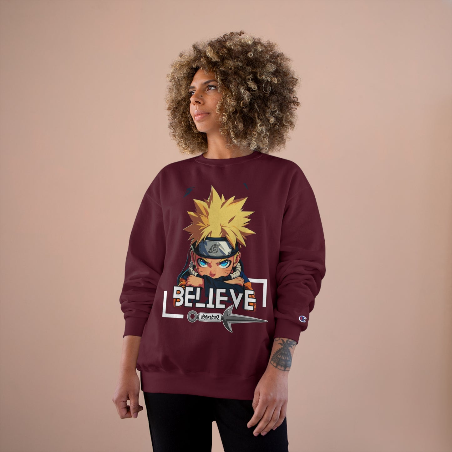 Naruto 'Believe' Sweatshirt