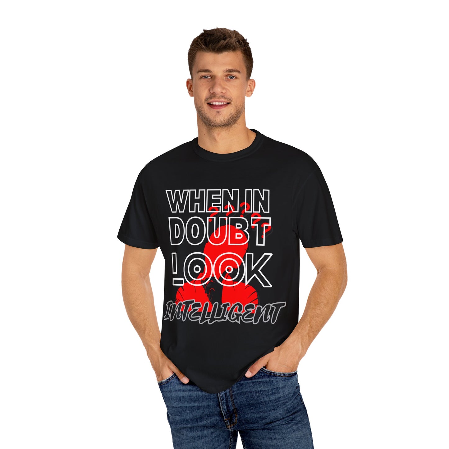 Look Intelligent Unisex Garment-Dyed T-shirt