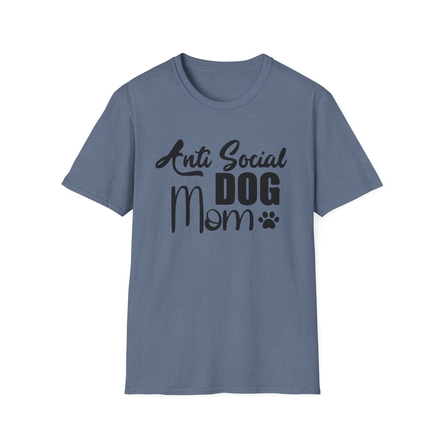 Anti-Social Dog Mom Women Softstyle T-Shirt
