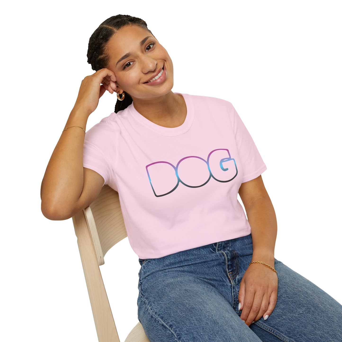Fun Dog Graphic Unisex Softstyle T-Shirt - Perfect for Pet Lovers