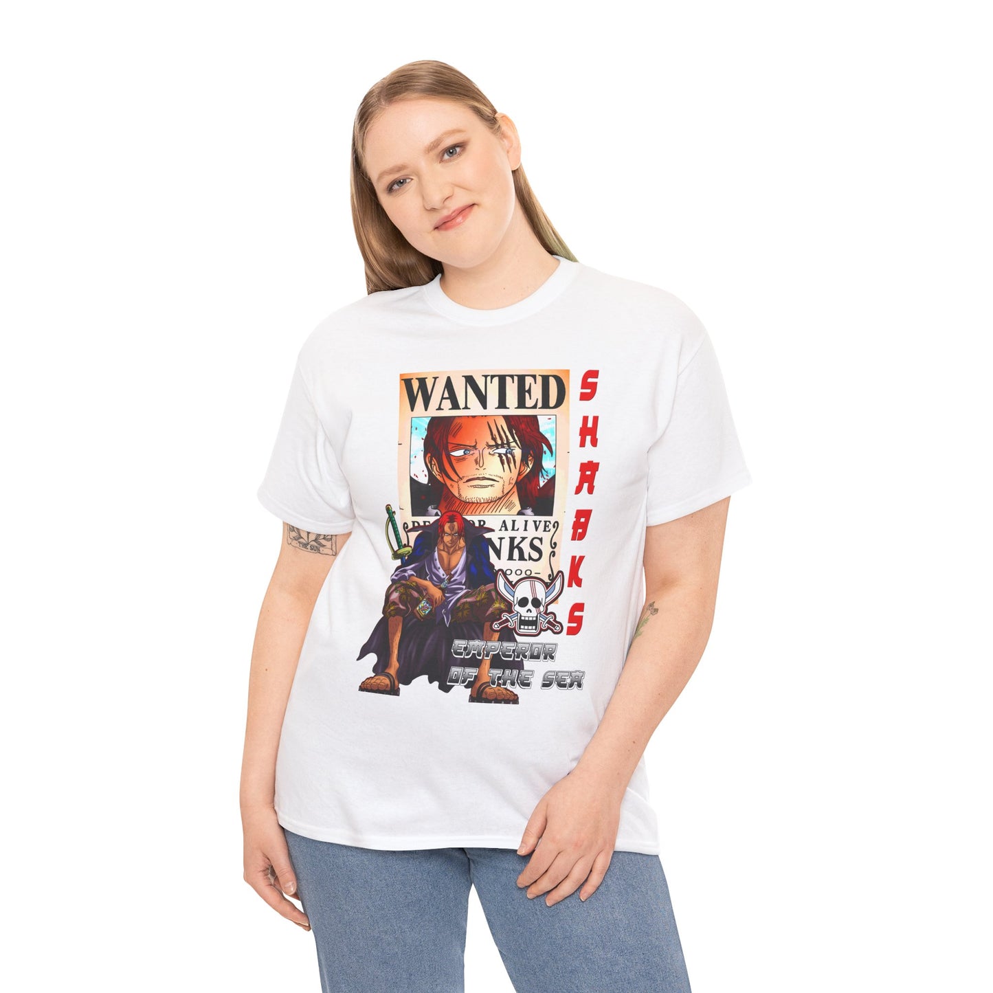 Anime One Piece Shanks Unisex Tee Shirt